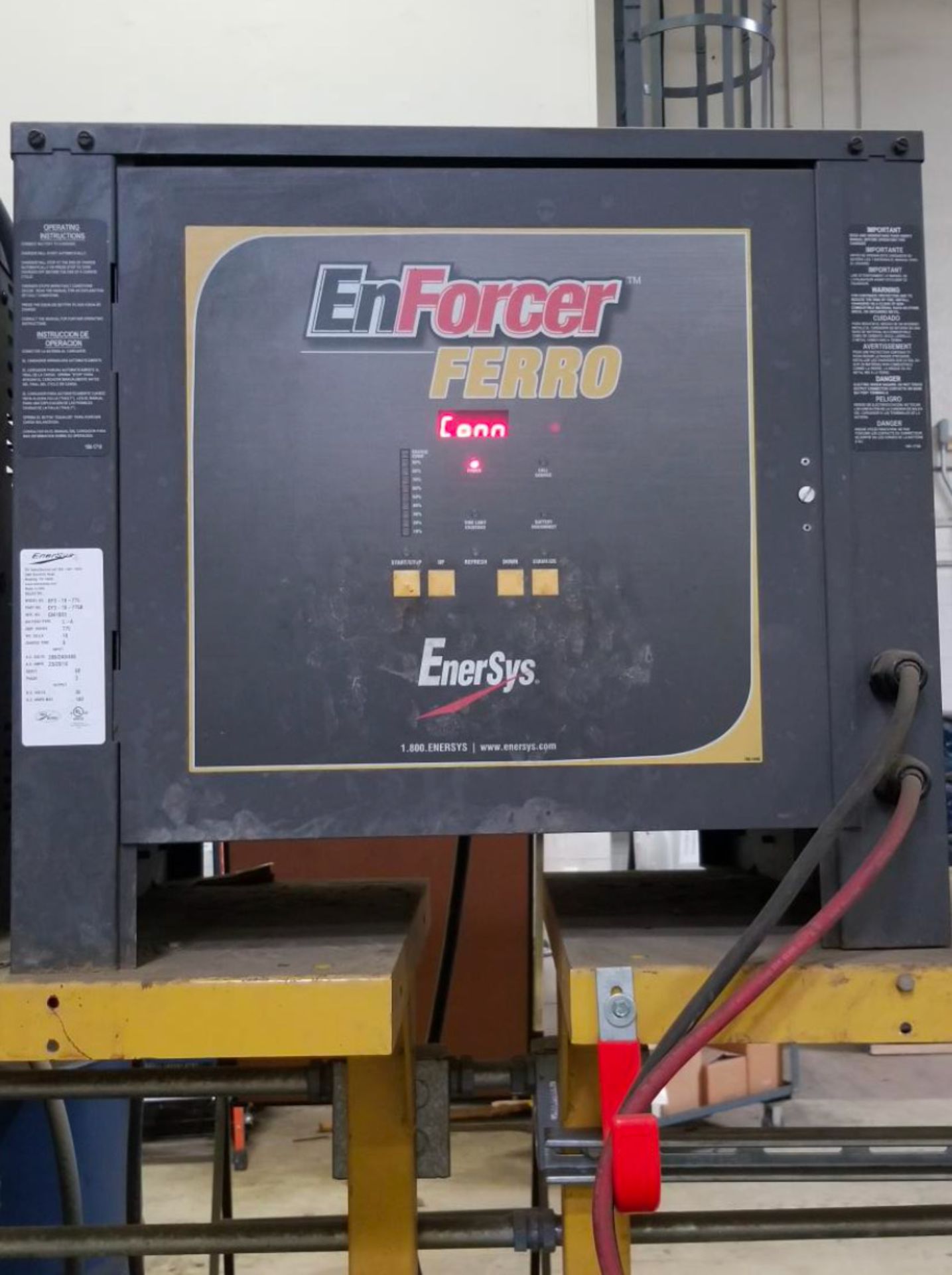(4) Enersys Enforcer Ferro Forklift Battery Chargers, 36V / 140 Amps Max, Models EF3-18-775 - Image 3 of 10