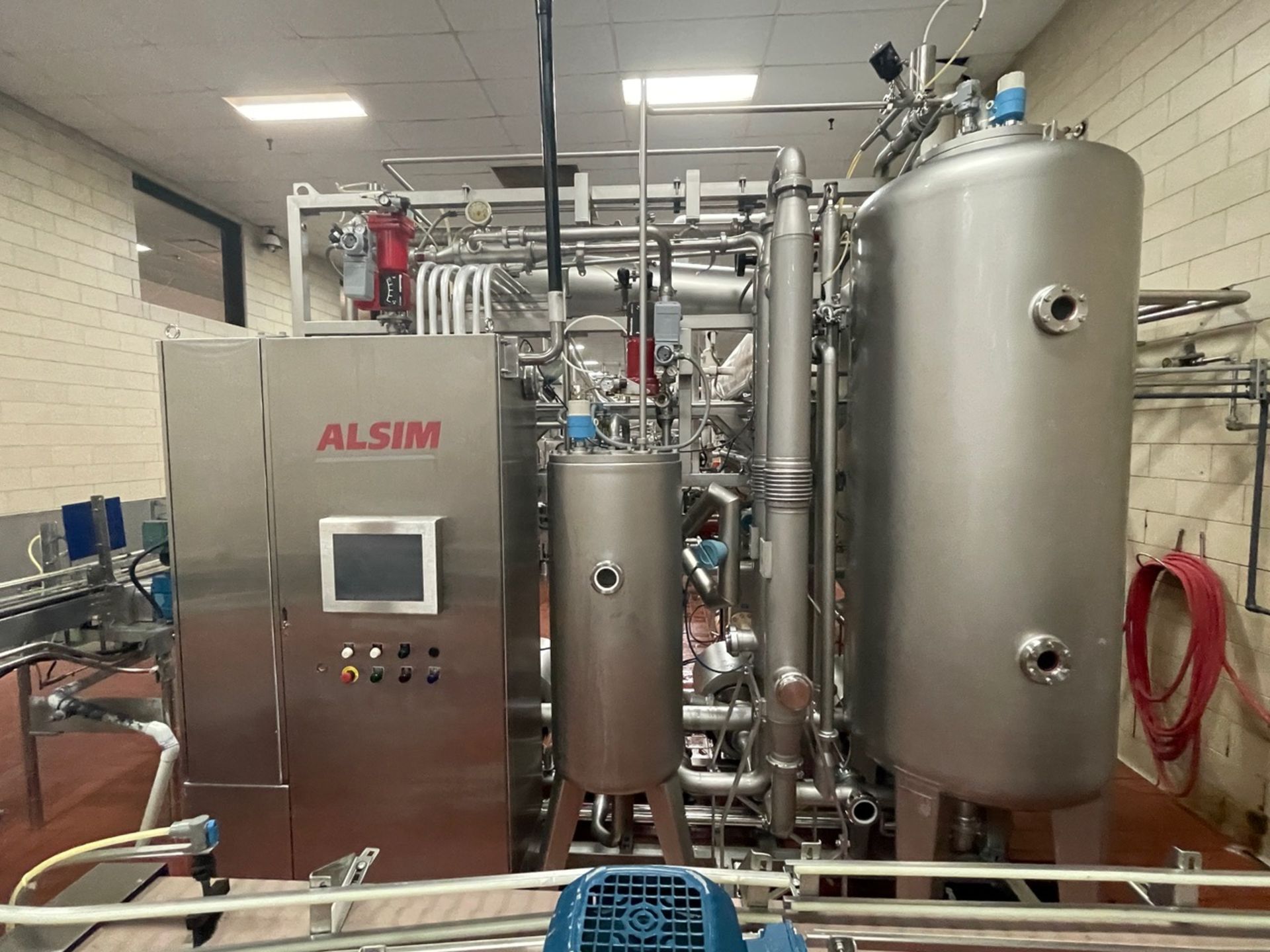 Sidel Alsim MAS MiX 30000L High Speed Continuous Softdrink Blending System - Running Video Available