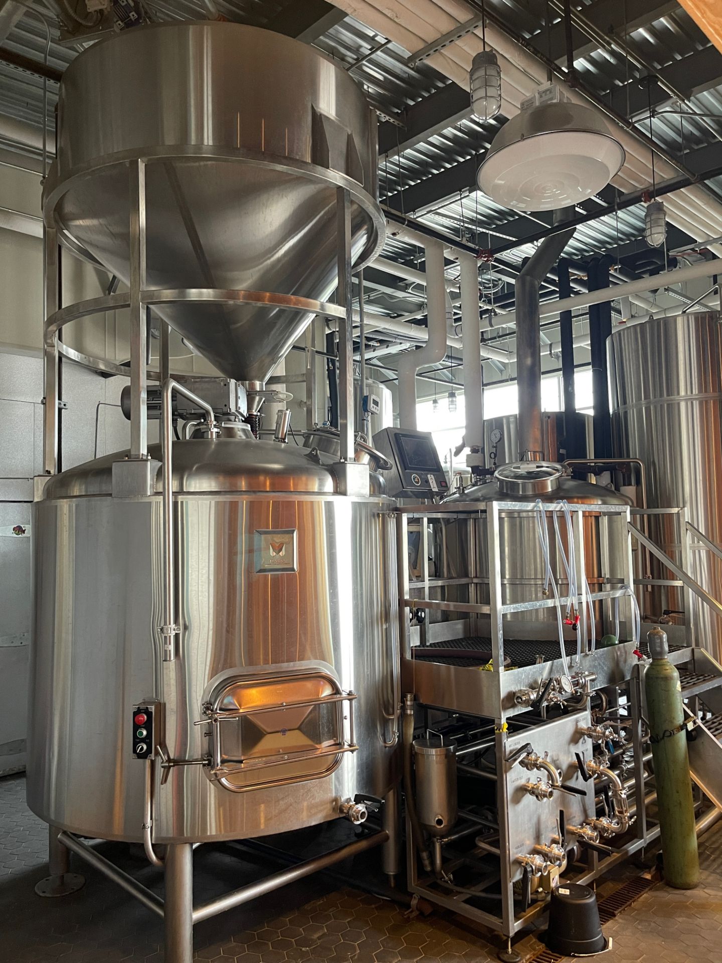 2016 Mark's Design & Metalworks 15 BBL 2-Vessel Brewhouse with St - Subj to Bulk | Rig Fee: $3000 - Image 2 of 17