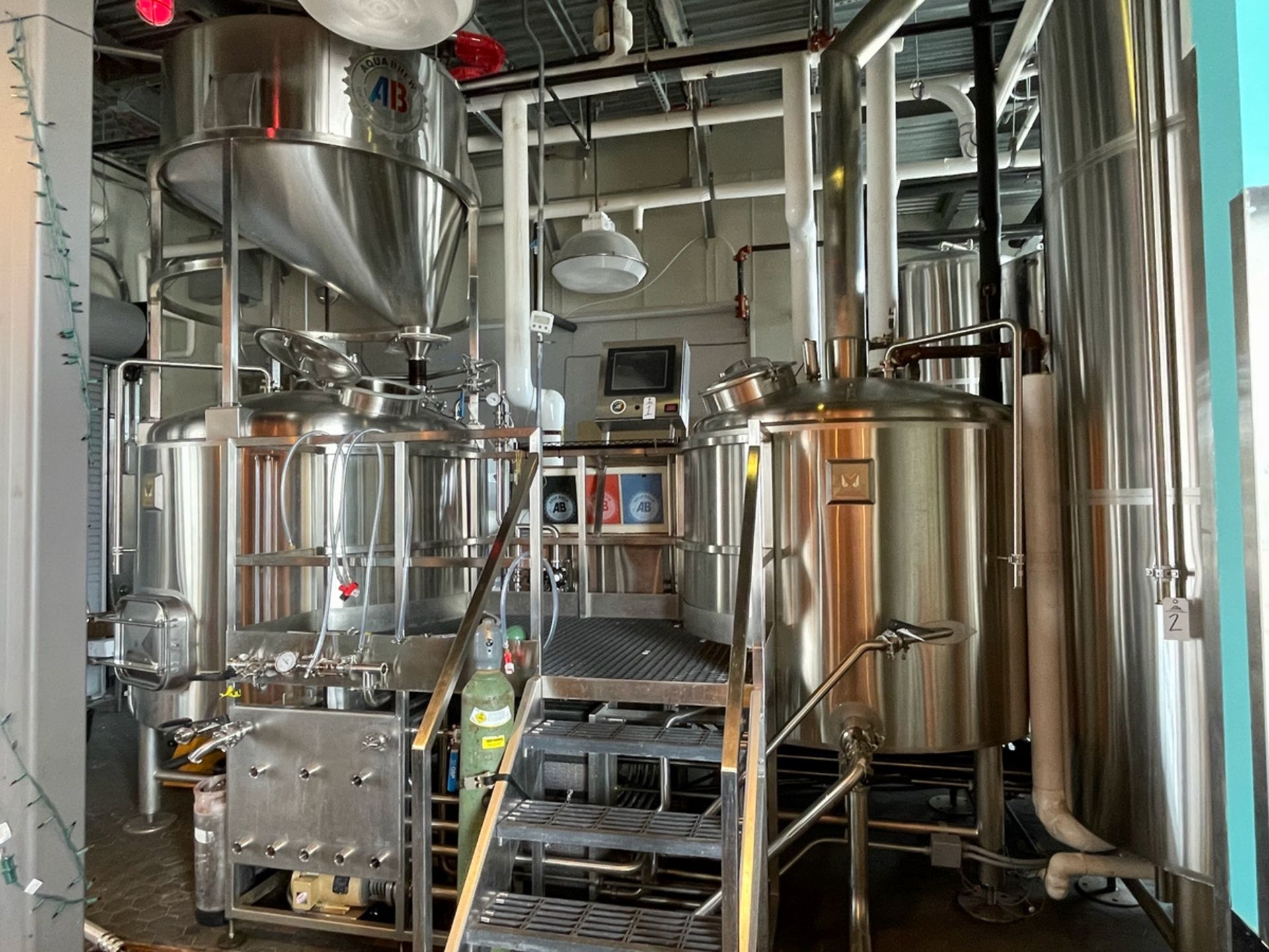 2016 Mark's Design & Metalworks 15 BBL 2-Vessel Brewhouse with St - Subj to Bulk | Rig Fee: $3000