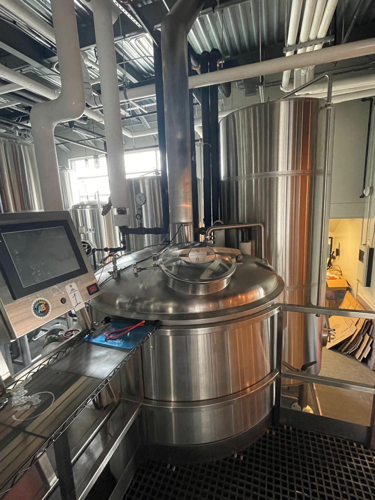 2016 Mark's Design & Metalworks 15 BBL 2-Vessel Brewhouse with St - Subj to Bulk | Rig Fee: $3000 - Image 6 of 17