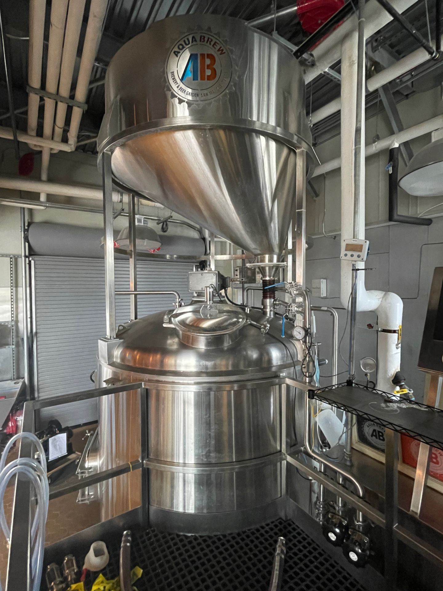 2016 Mark's Design & Metalworks 15 BBL 2-Vessel Brewhouse with St - Subj to Bulk | Rig Fee: $3000 - Image 5 of 17