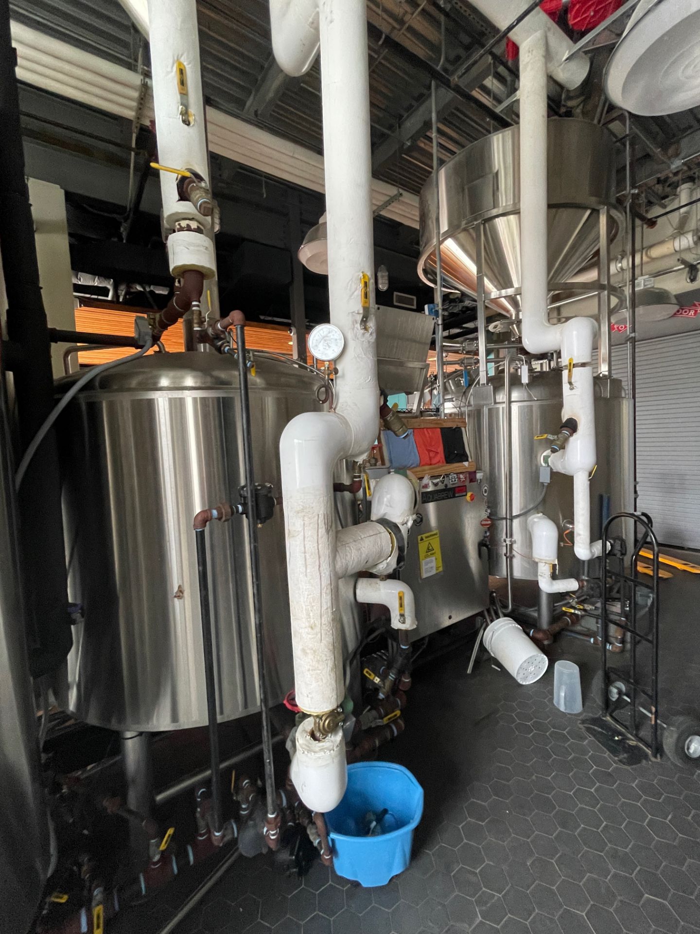 2016 Mark's Design & Metalworks 15 BBL 2-Vessel Brewhouse with St - Subj to Bulk | Rig Fee: $3000 - Image 17 of 17