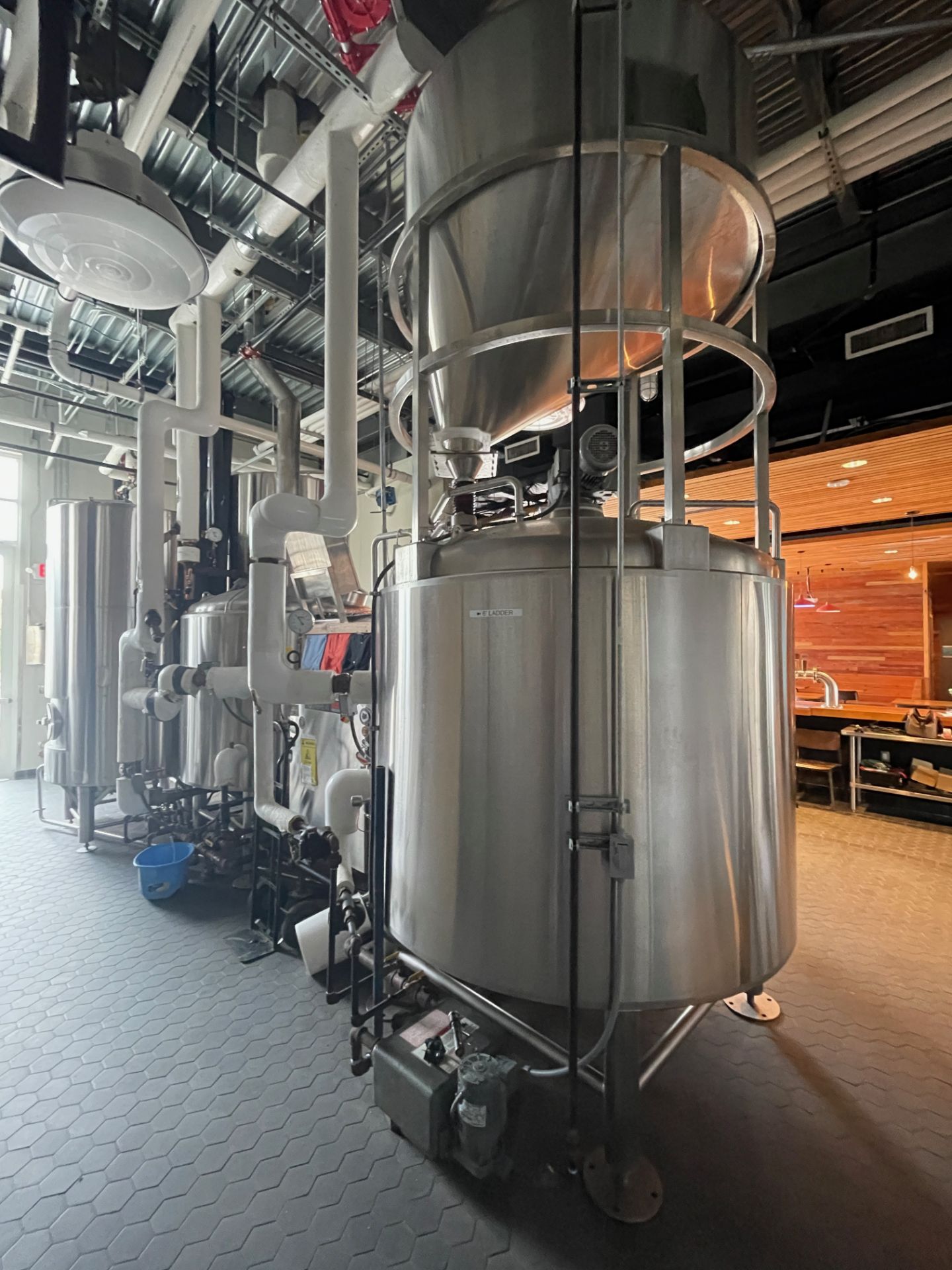 2016 Mark's Design & Metalworks 15 BBL 2-Vessel Brewhouse with St - Subj to Bulk | Rig Fee: $3000 - Image 3 of 17