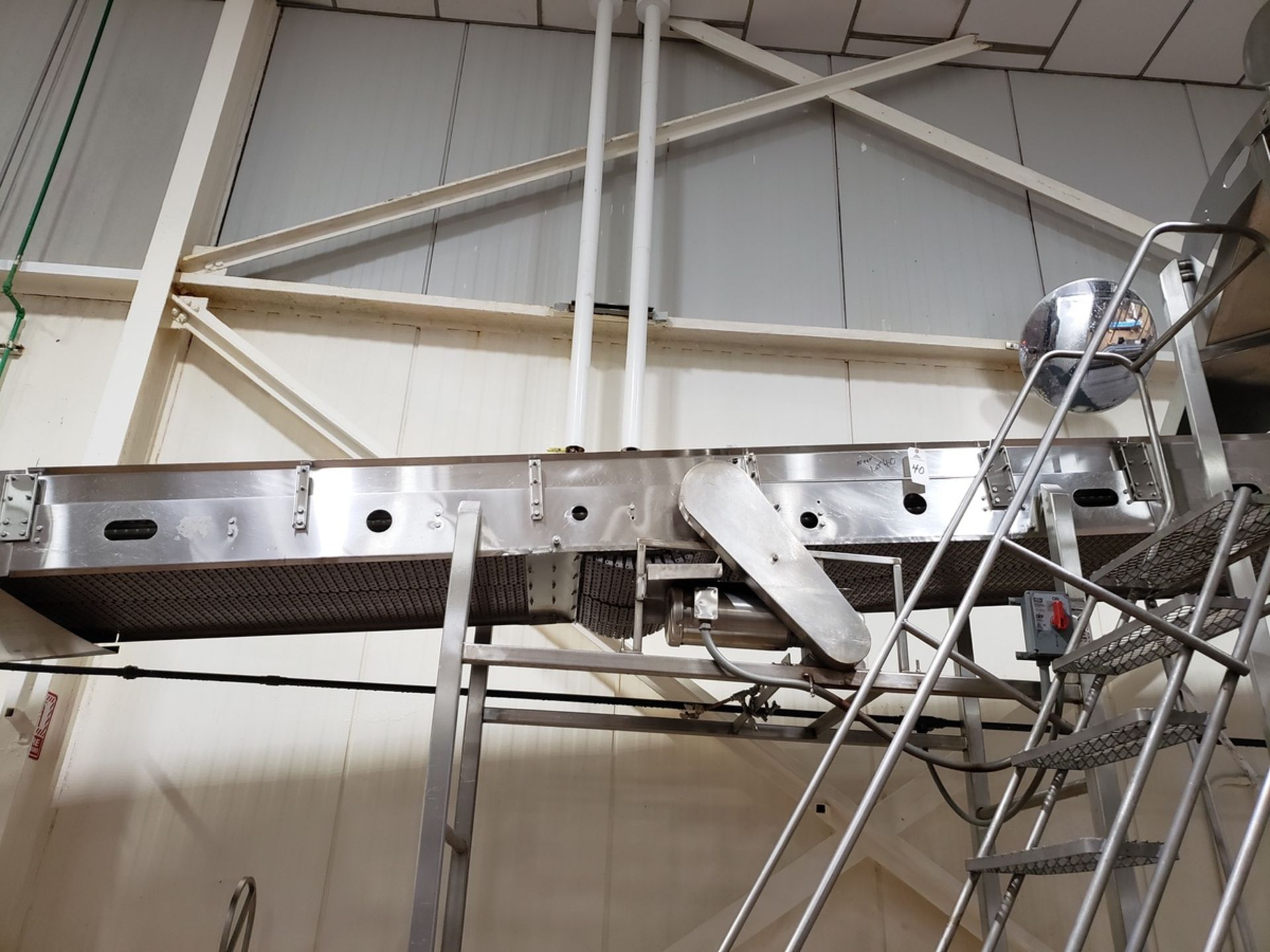 Stainless Steel Flash Freezer Conveyor, 30" X 60' | Rig Fee: $2500 Skid - Image 5 of 10