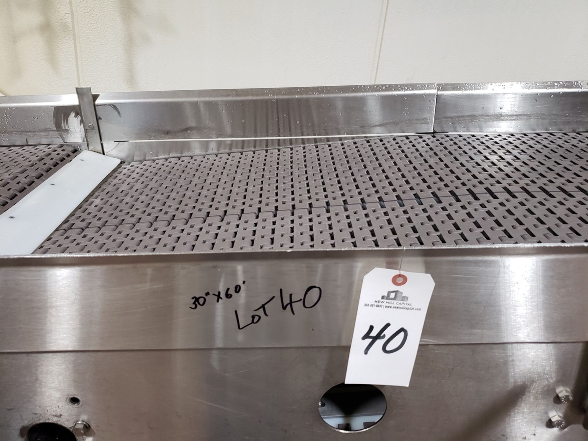 Stainless Steel Flash Freezer Conveyor, 30" X 60' | Rig Fee: $2500 Skid - Image 2 of 10