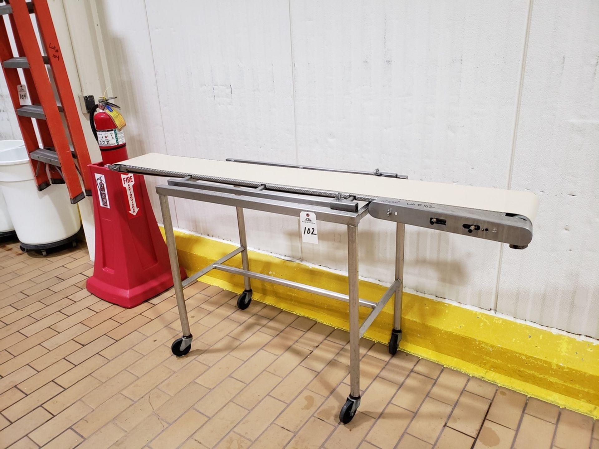 Transfer Conveyor Section, 10" X 80" | Rig Fee: $50