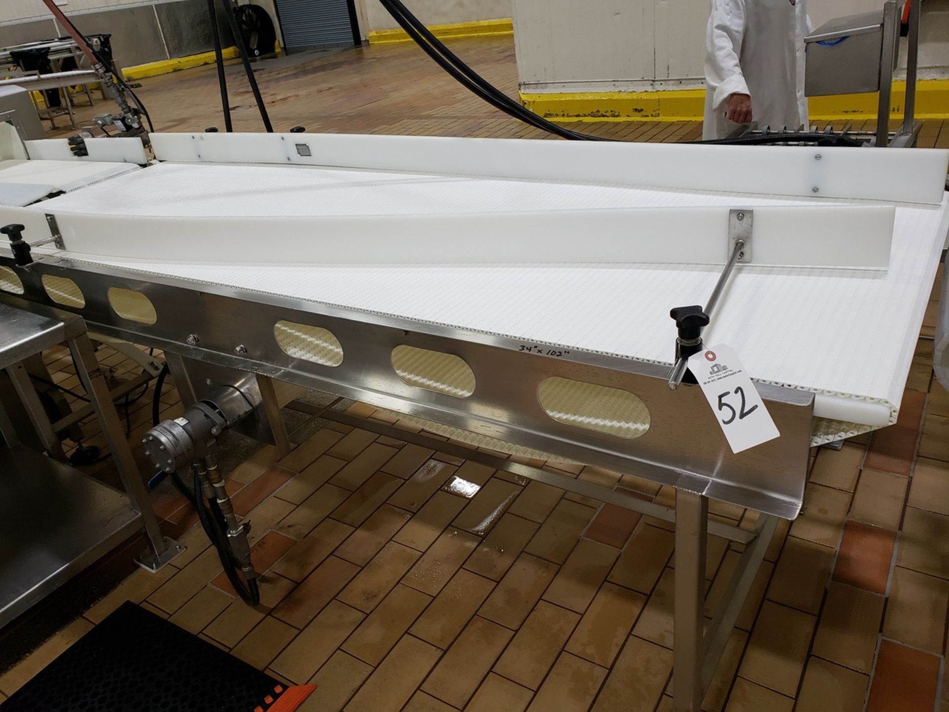 Transfer Belt Conveyor, 34" X 102" | Rig Fee: $125