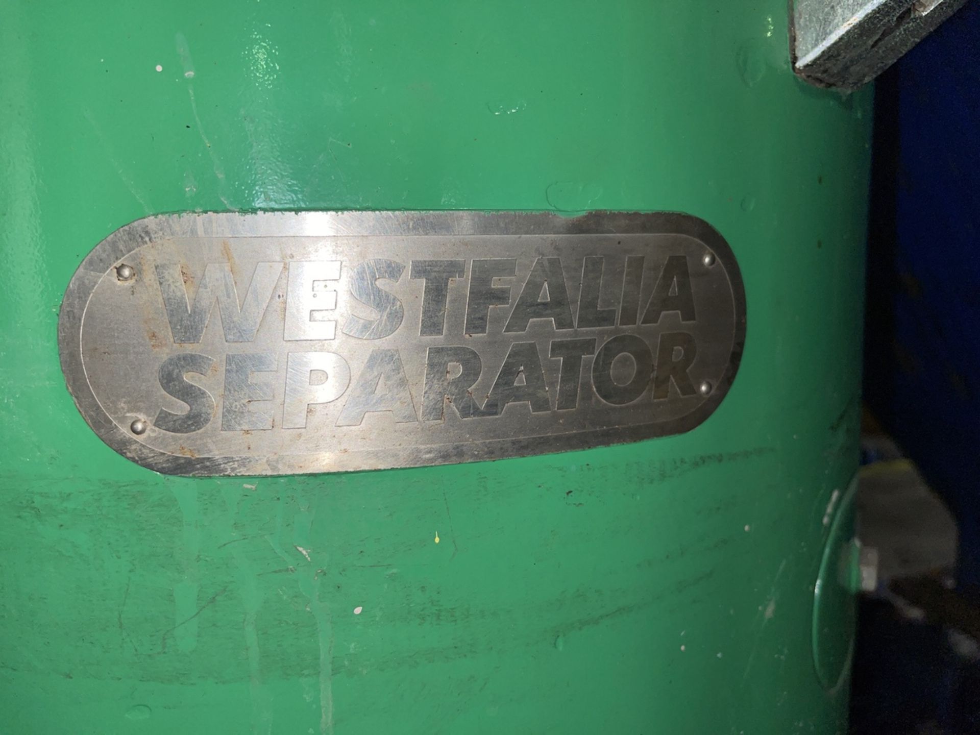 Westfalia Separator Model 3FM67-6 Centerfuge, 380V, 17.3A, 10.8HP, 95 - Subj to Bulk | Rig Fee $1000 - Image 5 of 6