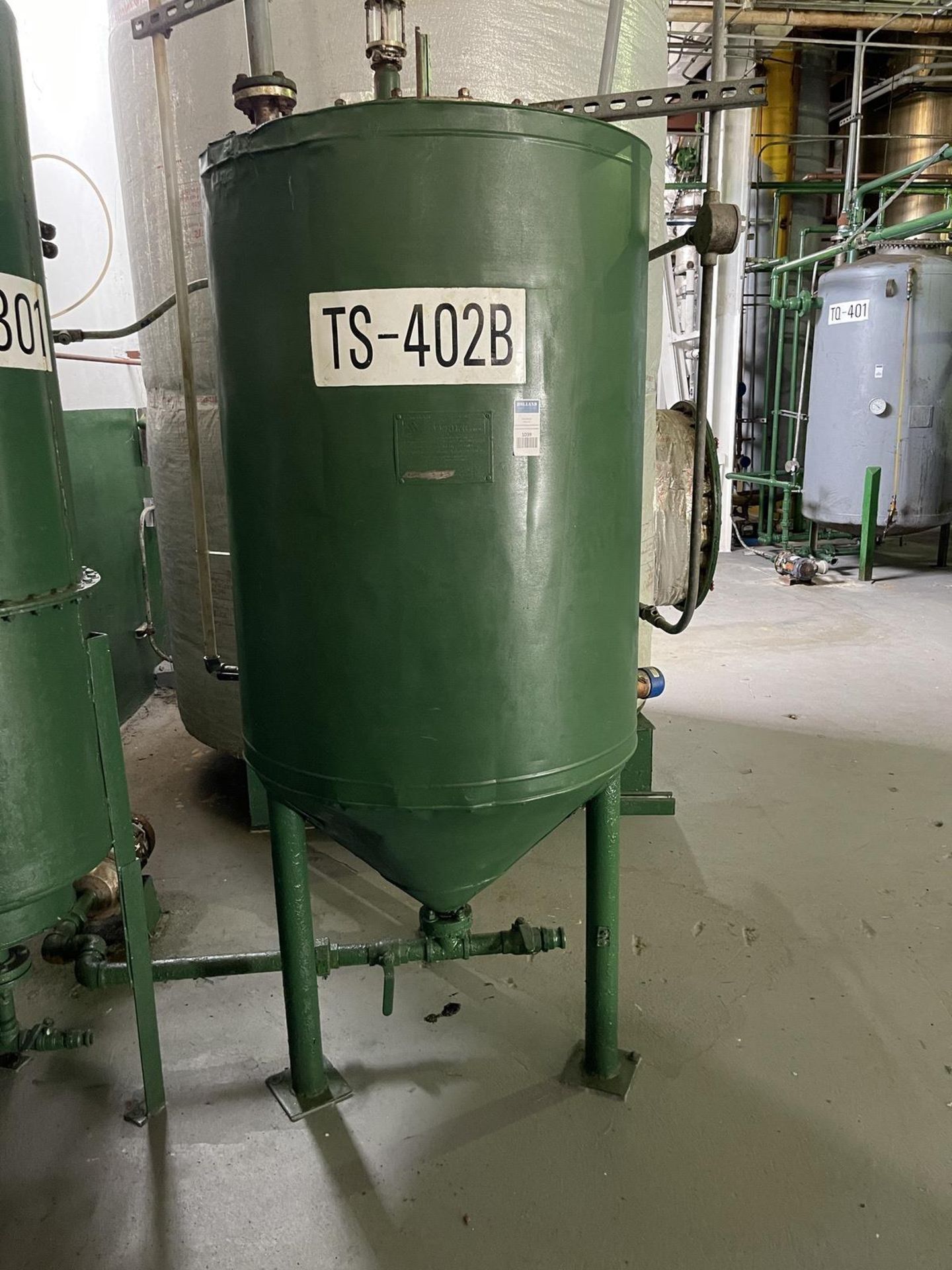 Alfering Sas Stainless Steel Tank, 180-Gal, 800mm W x 800mm L x 2100m - Subj to Bulk | Rig Fee $400 - Image 2 of 5