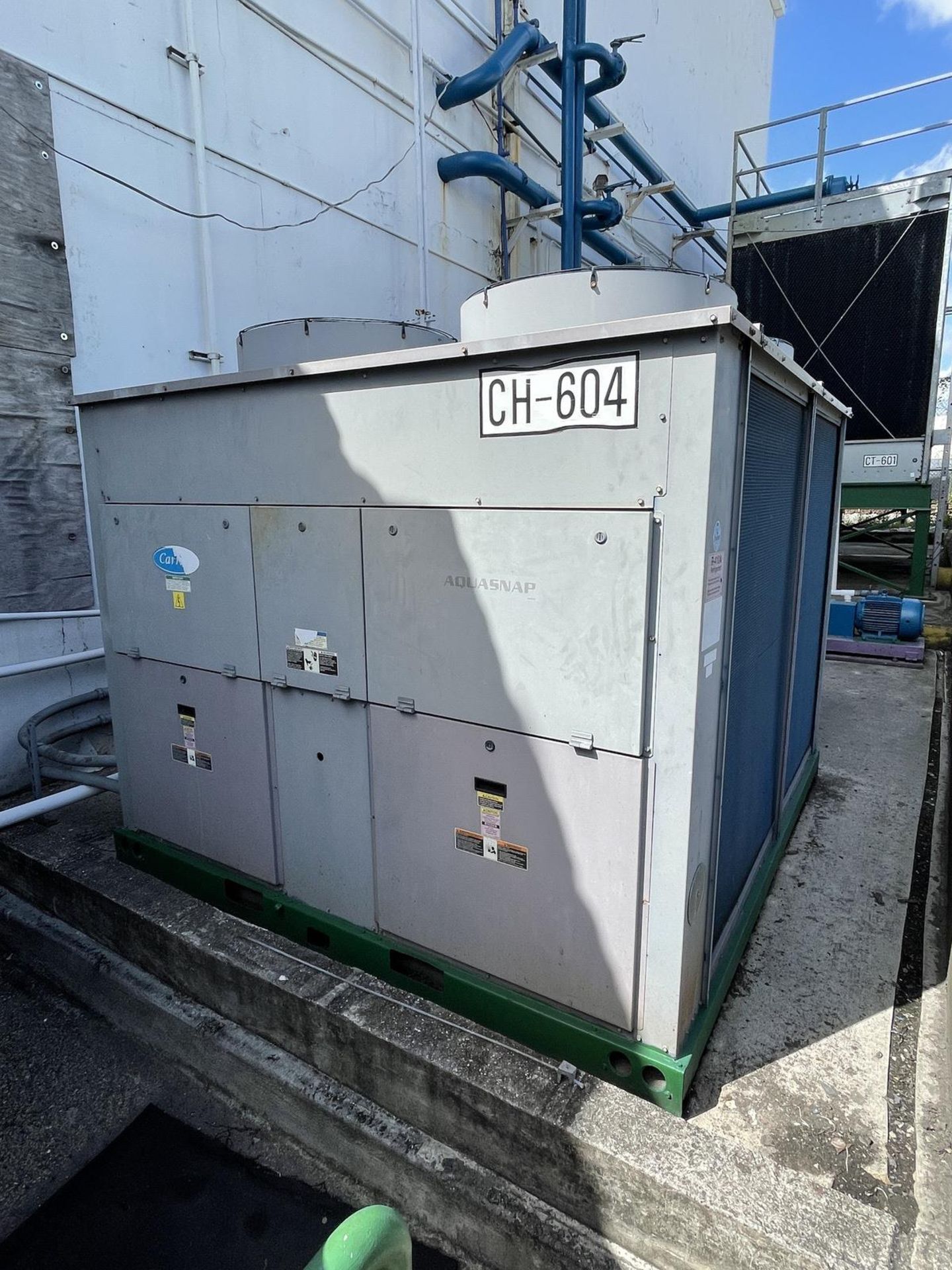 2014 Carrier Model 30RAP010-090 Aquasnap Chiller, 10 RT, Air Cooled - Subj to Bulk | Rig Fee $1000 - Image 3 of 9