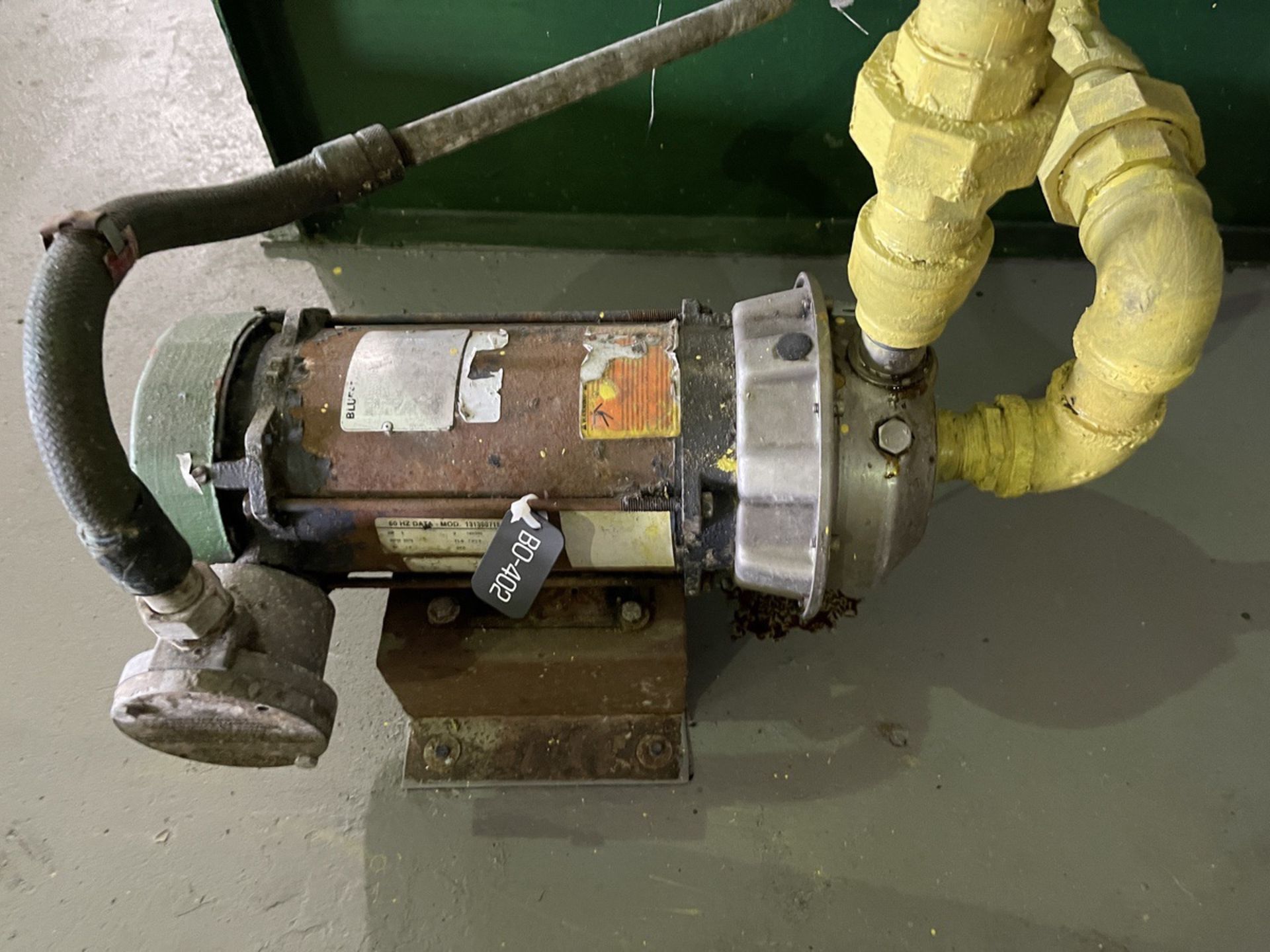 Goulds Model 1ST2D7D4 Pump, 0.75HP, 1750RPM, Facility Tag: BO-402 - Subj to Bulk | Rig Fee $100