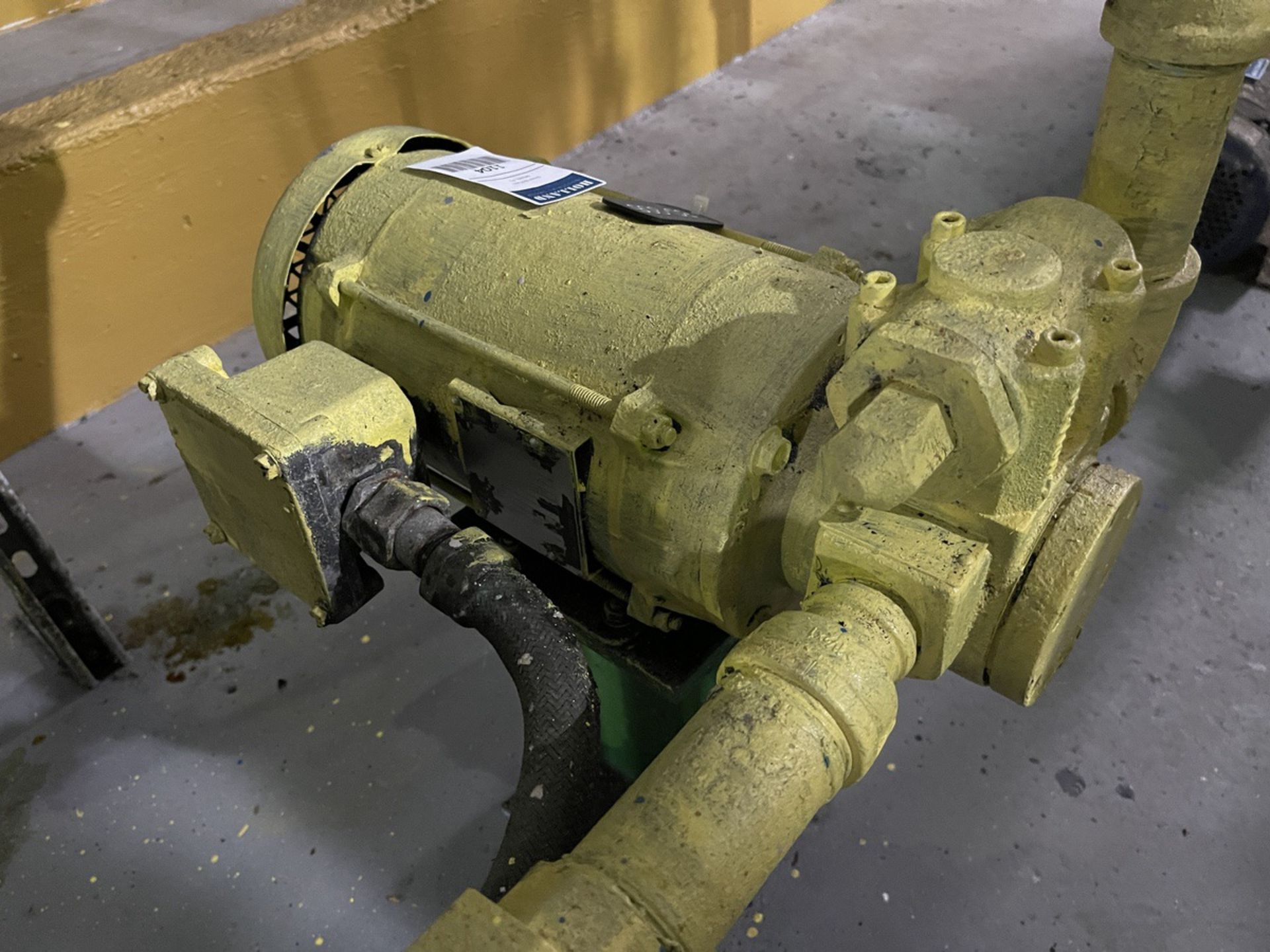 Gorman Rupp Model GMC1DE3 Pump, 1.50HP, 1800RPM, Facility Tag: BO-306 - Subj to Bulk | Rig Fee $100 - Image 2 of 2