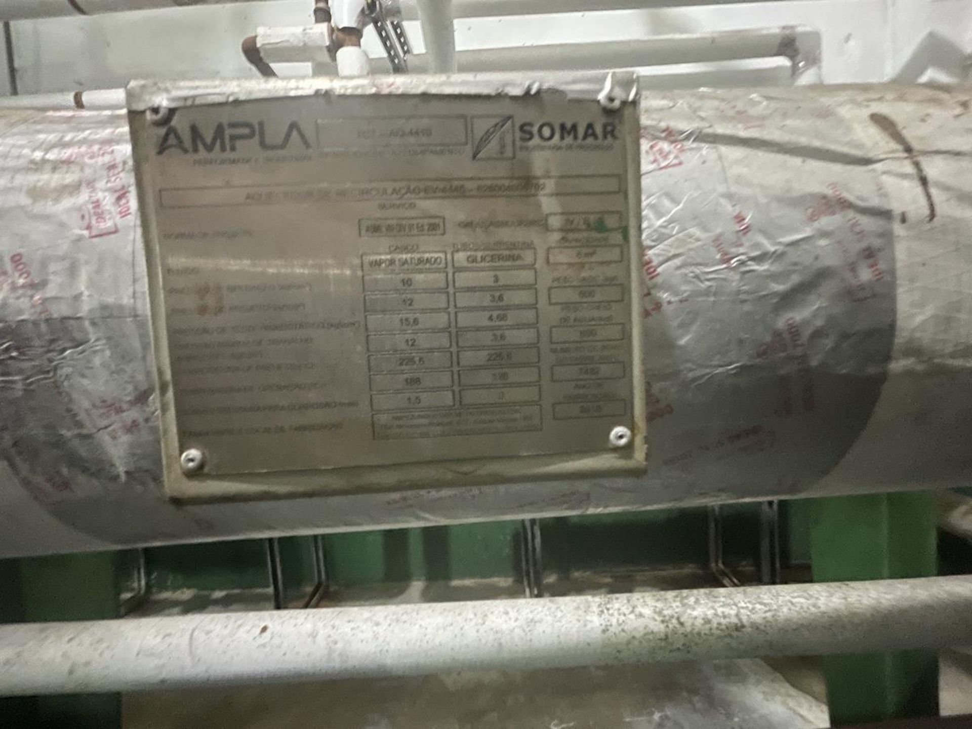 Ampla Stainless Steel Heat Exchanger, 90-Gal, 220mm W x 220mm L x 150 - Subj to Bulk | Rig Fee $300 - Image 4 of 4