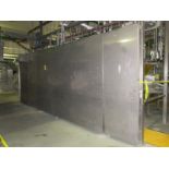Stainless Steel Wall Panels, 8' T X 22' L | Rig Fee: $225