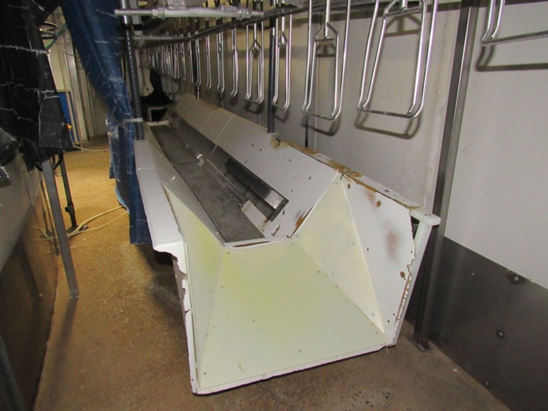 Lot Rail, Hangers and Chain approx. 800 stainless steel turkey Hangers on approx. | Rig Fee: $5200 - Image 14 of 15