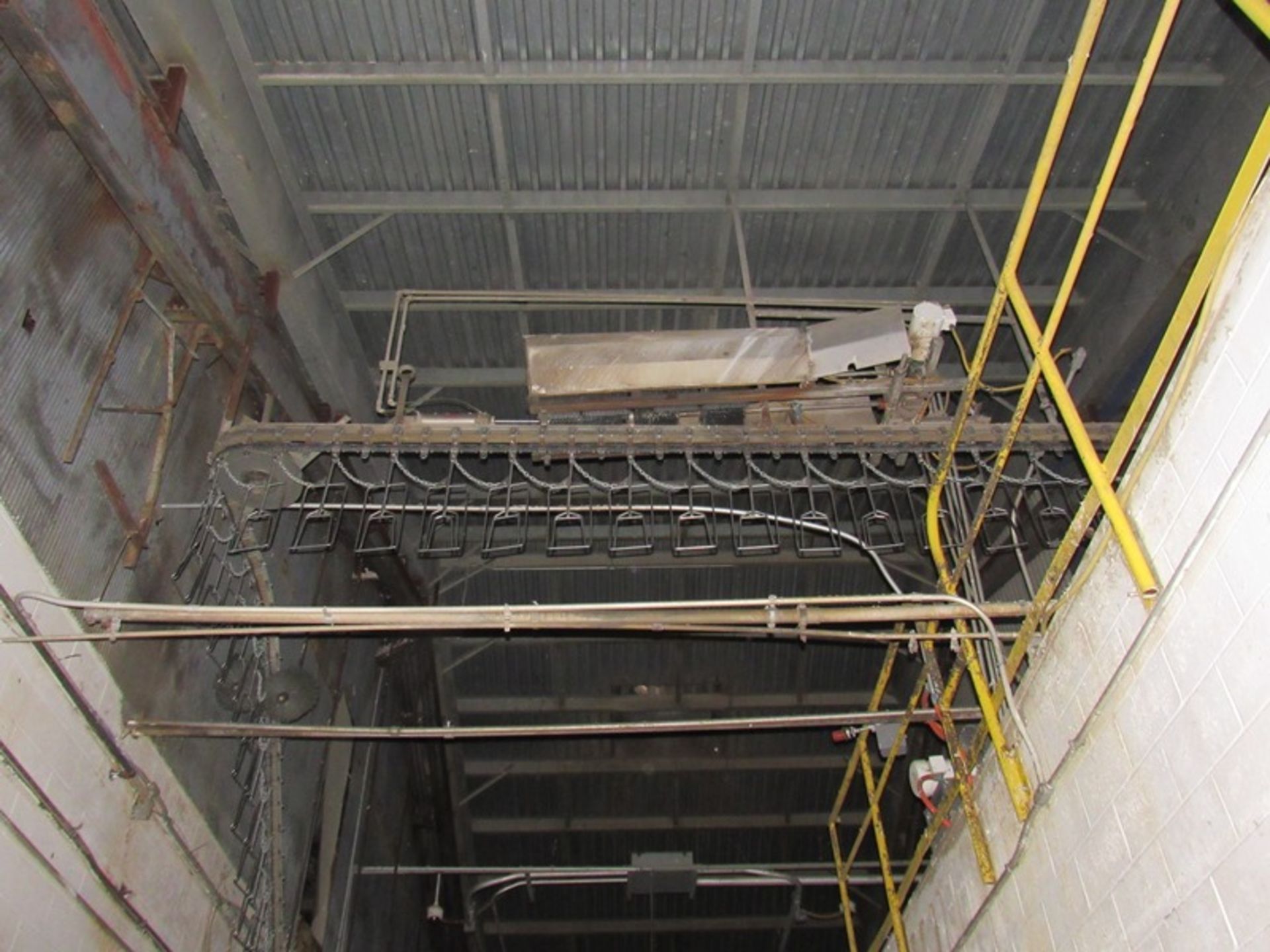 Lot Rail, Hangers and Chain approx. 800 stainless steel turkey Hangers on approx. | Rig Fee: $5200 - Image 4 of 15