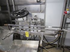 Stainless Steel Neck Splitter with stainless steel blood trough @ 15' long | Rig Fee: $225