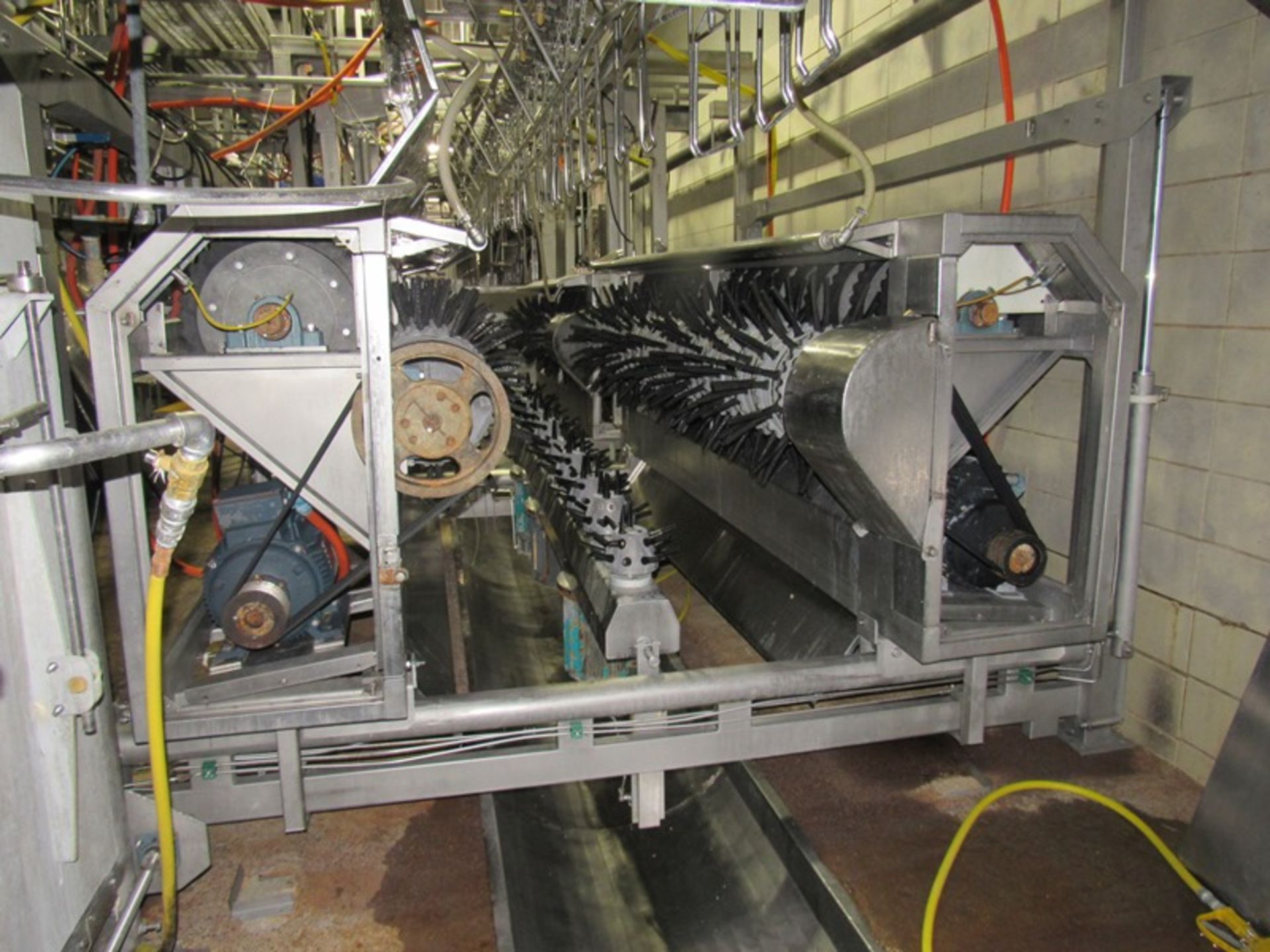 S.B. Impianti Stainless Steel Feather Picker, 9' W X 12' L, (4) 20 h.p., 3 phase mo | Rig Fee: $1000 - Image 6 of 6