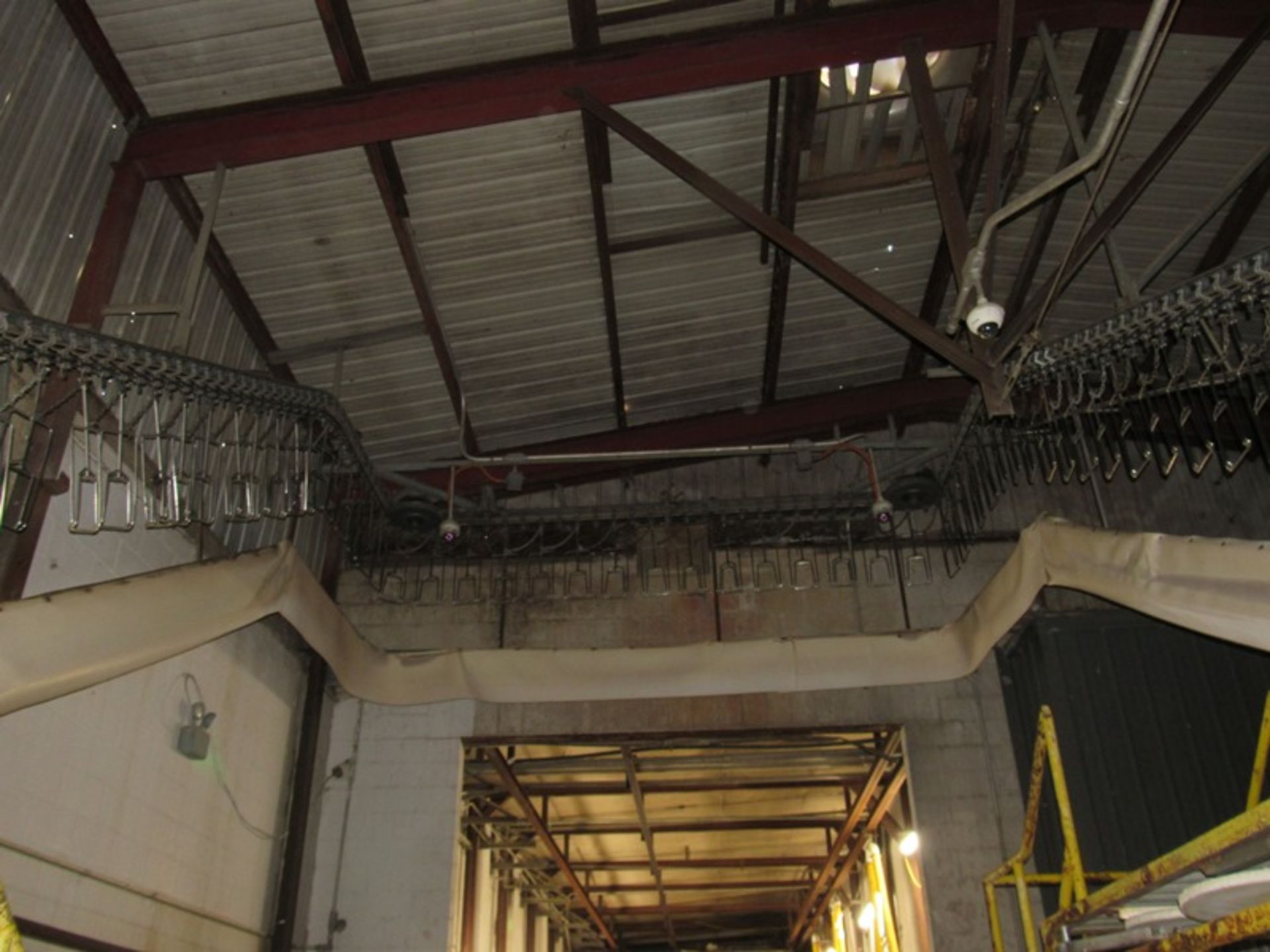 Lot Rail, Hangers and Chain approx. 800 stainless steel turkey Hangers on approx. | Rig Fee: $5200 - Image 8 of 15