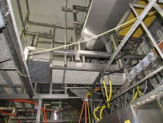Lot Stainless Steel Overhead Inspection Catwalks with chemgrate tops (stainless ste | Rig Fee: $750