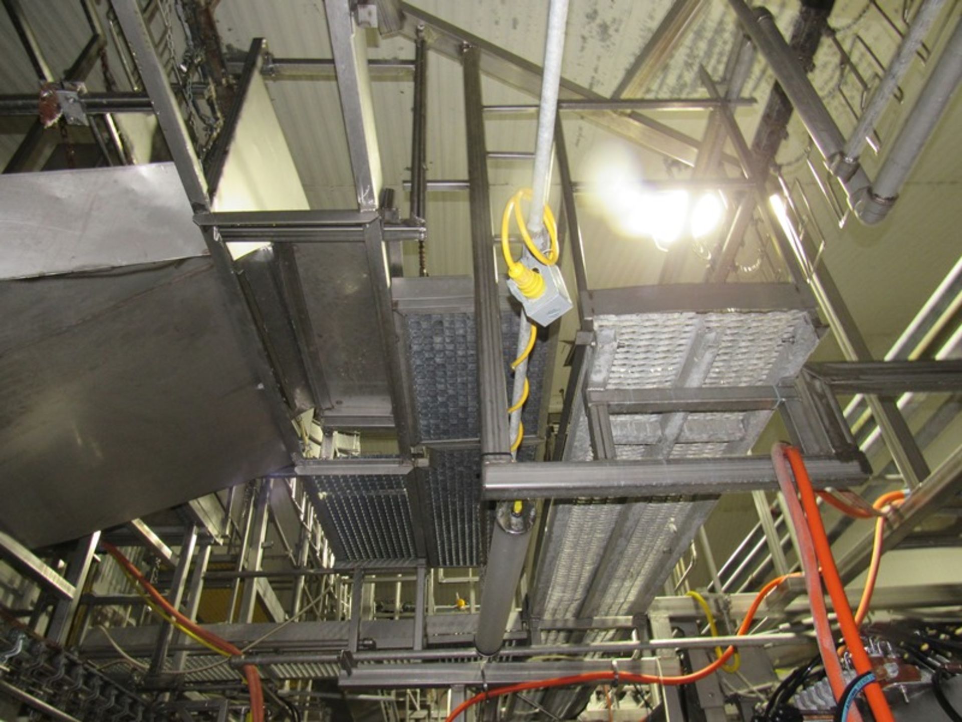 Lot Stainless Steel Overhead Inspection Catwalks with chemgrate tops (stainless ste | Rig Fee: $750 - Image 3 of 5