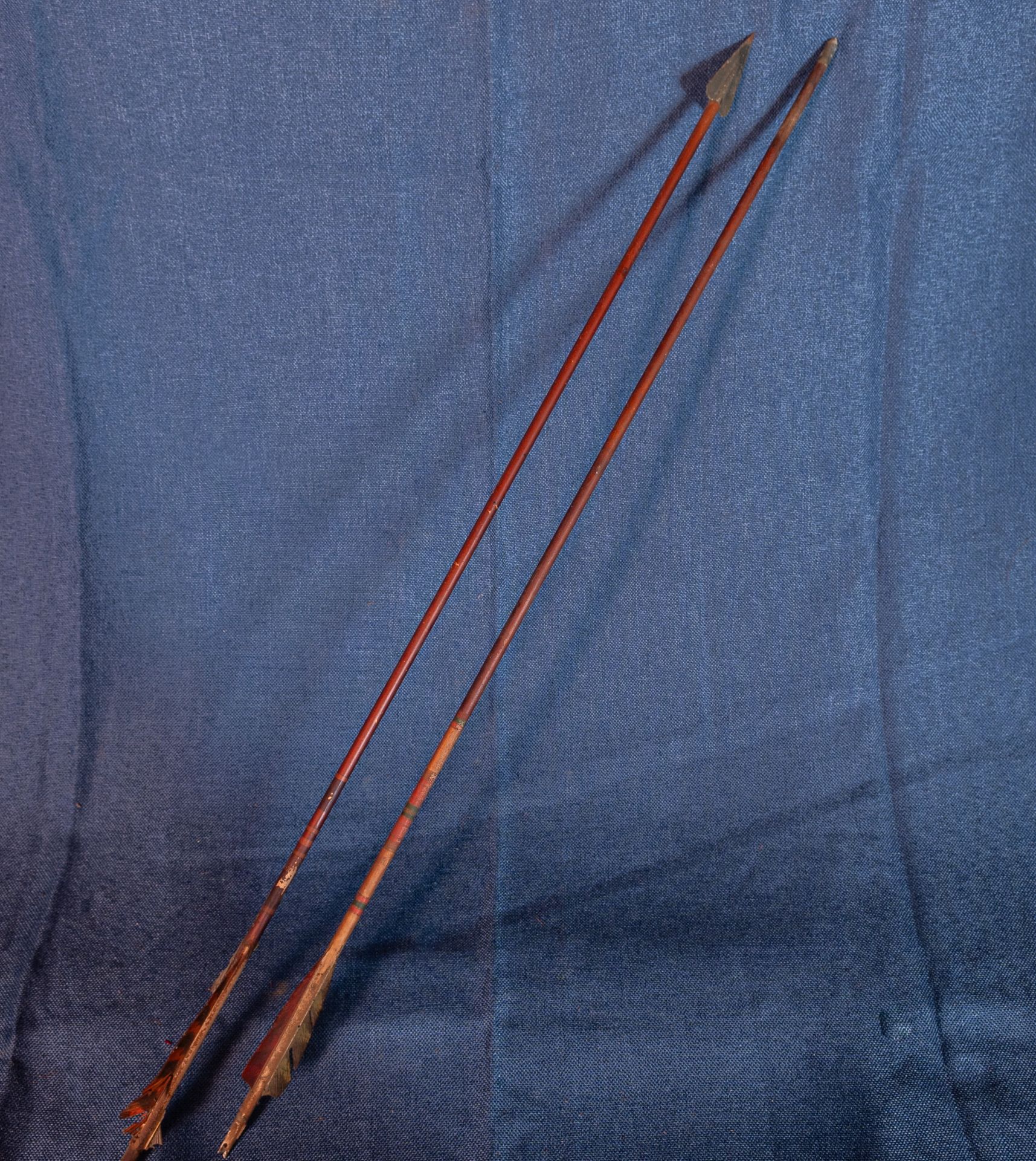 (2) Wood Shaft Arrows