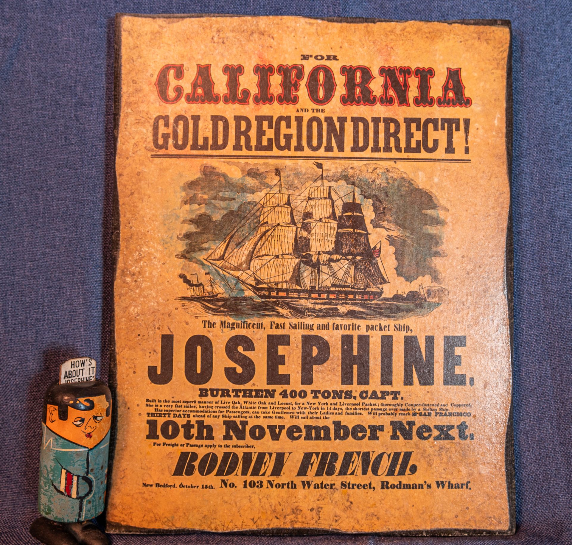 Josephine Jumping Doll w/ Josephine Plaque