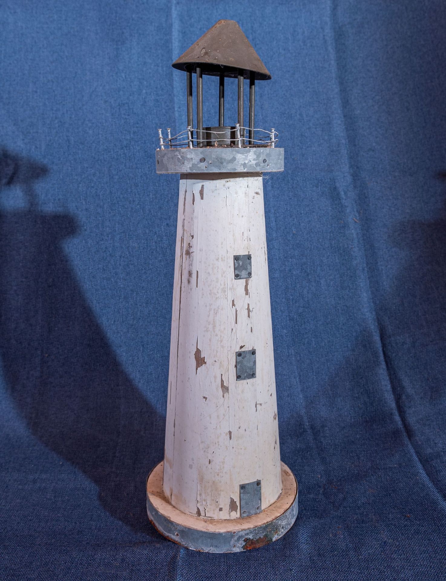 Wood Light House Décor 18"