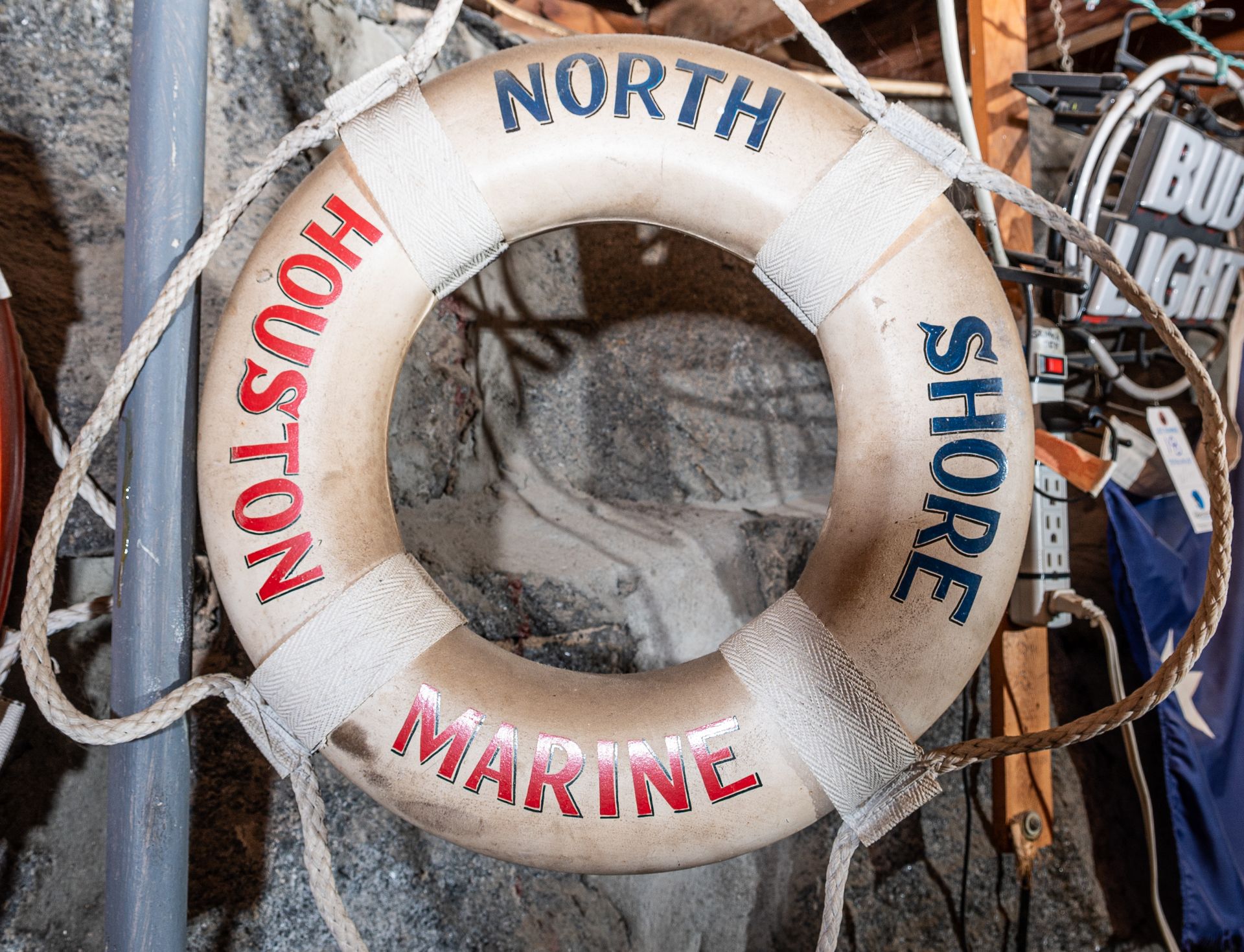 Throw Ring Floatation Device " North Shore Houston Marine" 18"