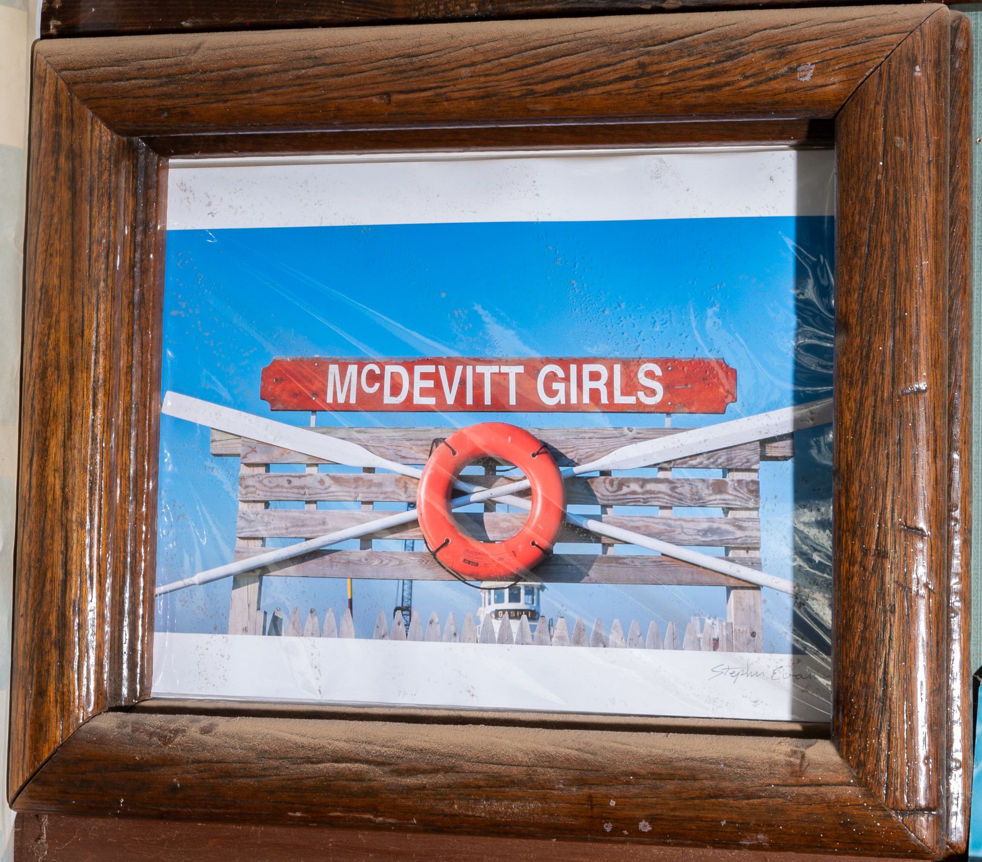 McDevitt Girls Photo Framed