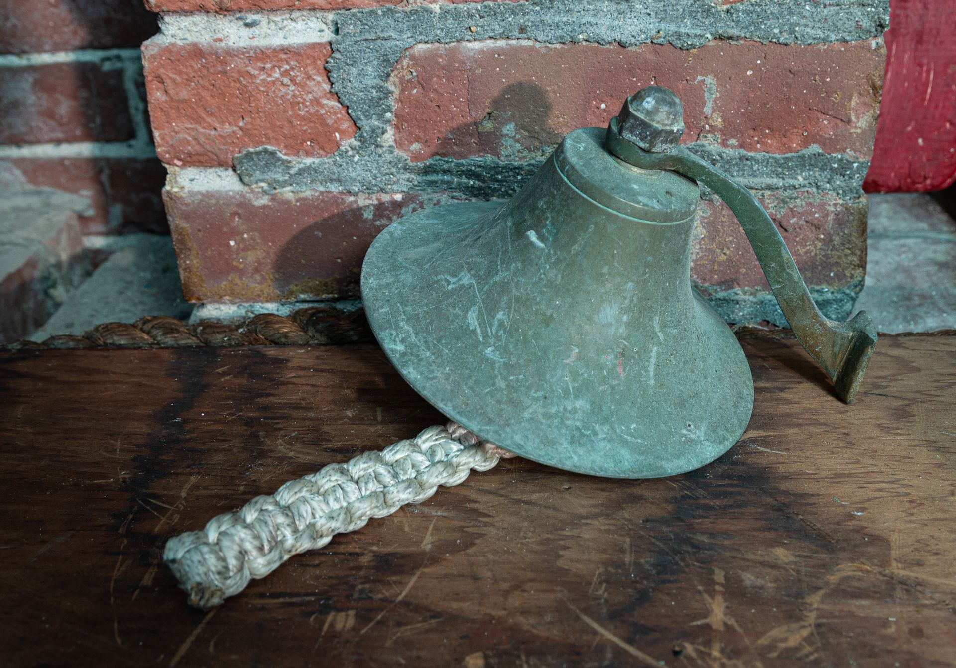 5.75" " Brass Bell w/ Clapper and Mount