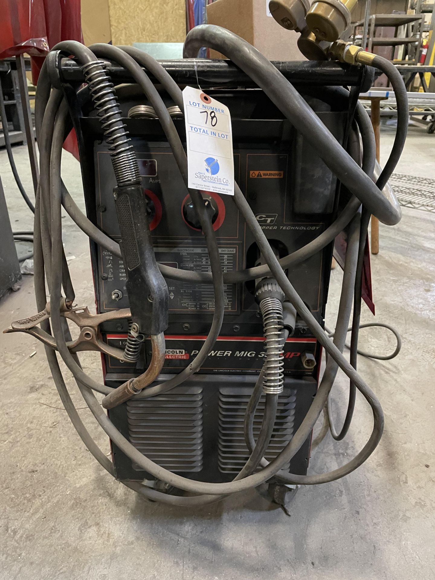 Lincoln Power Mig 350 MP Mig Welder - Image 2 of 3