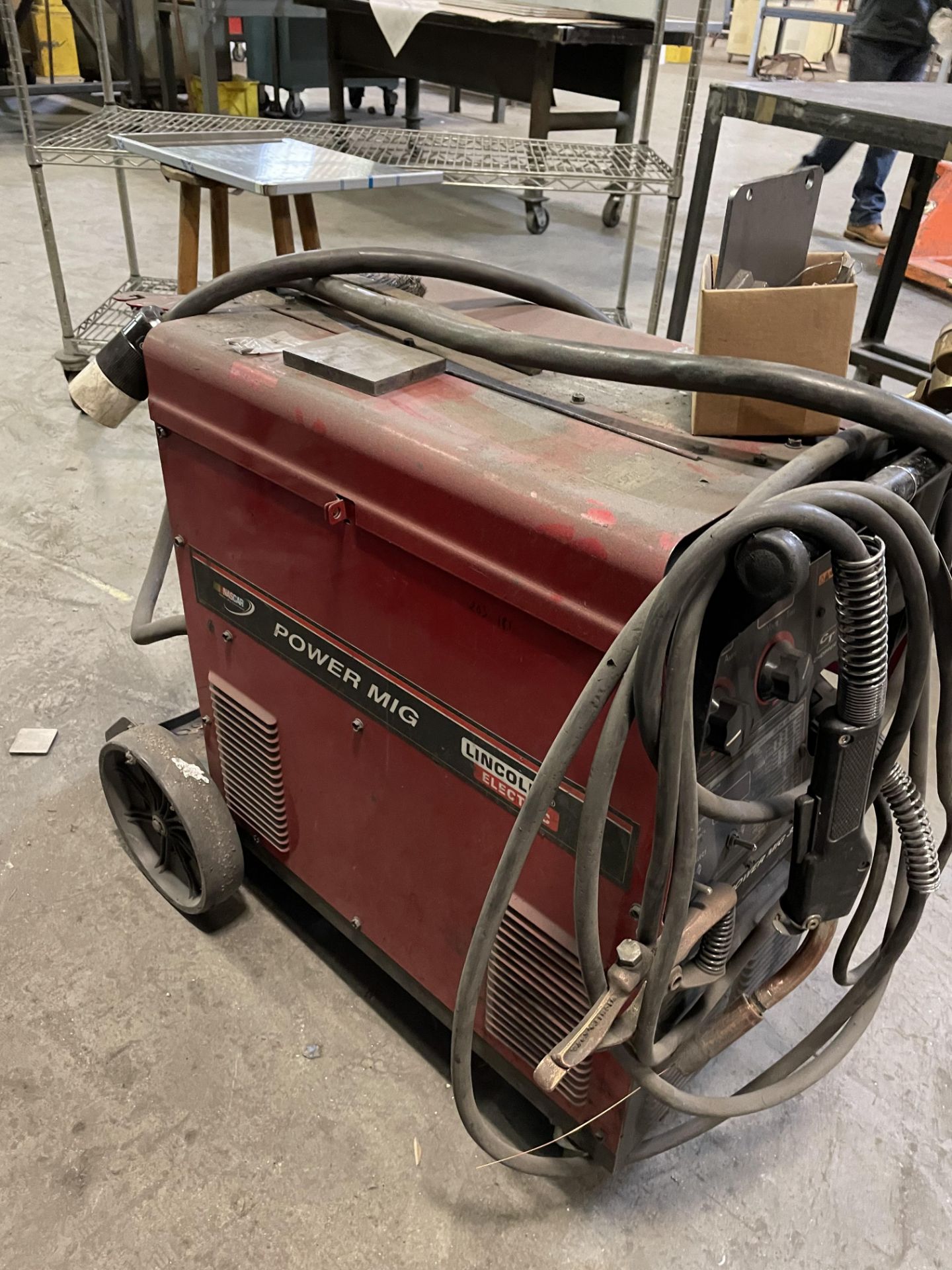 Lincoln Power Mig 350 MP Mig Welder - Image 3 of 3