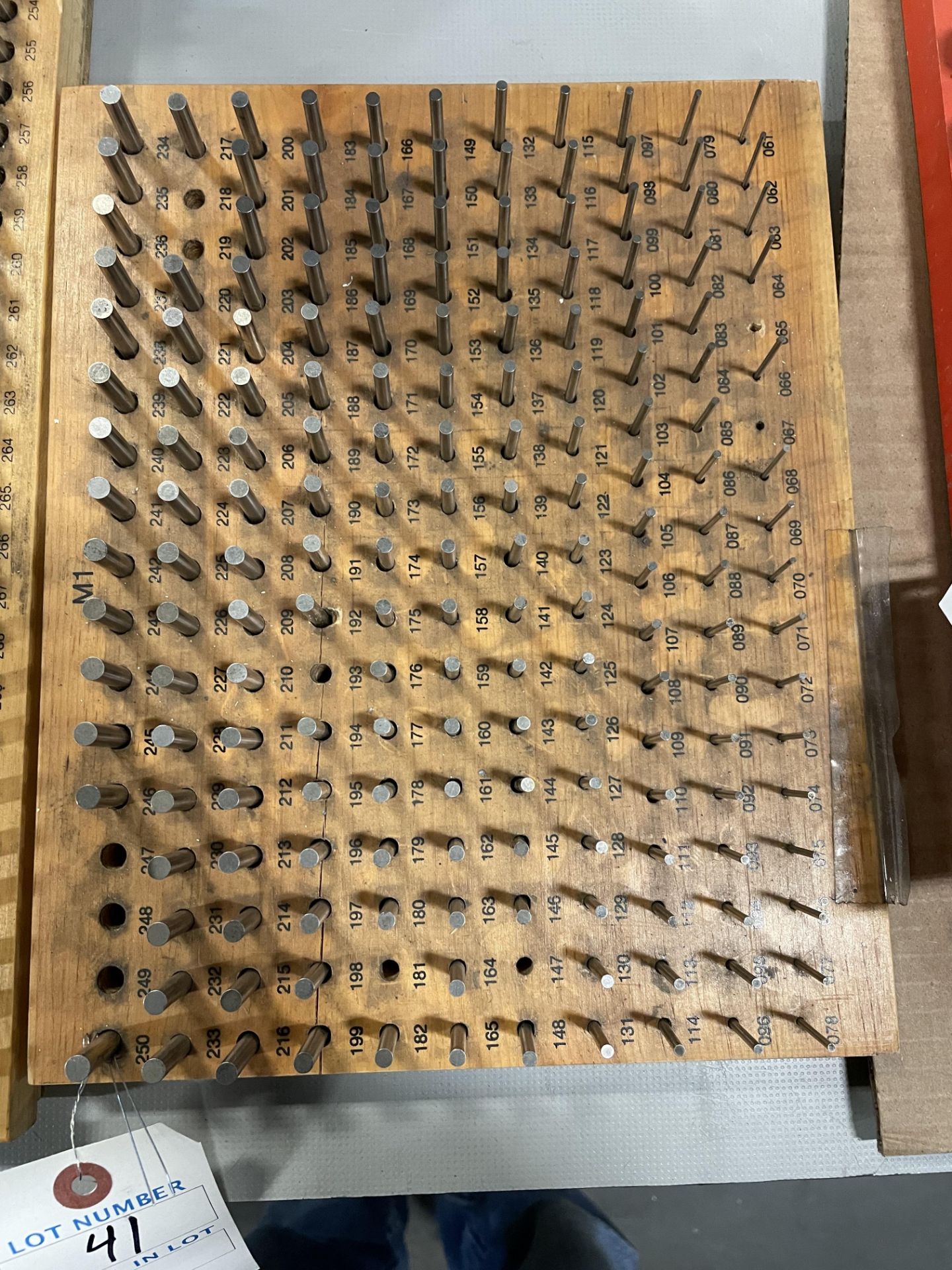 Plug Gauge Set (Missing 10 Pieces) .061 to .250