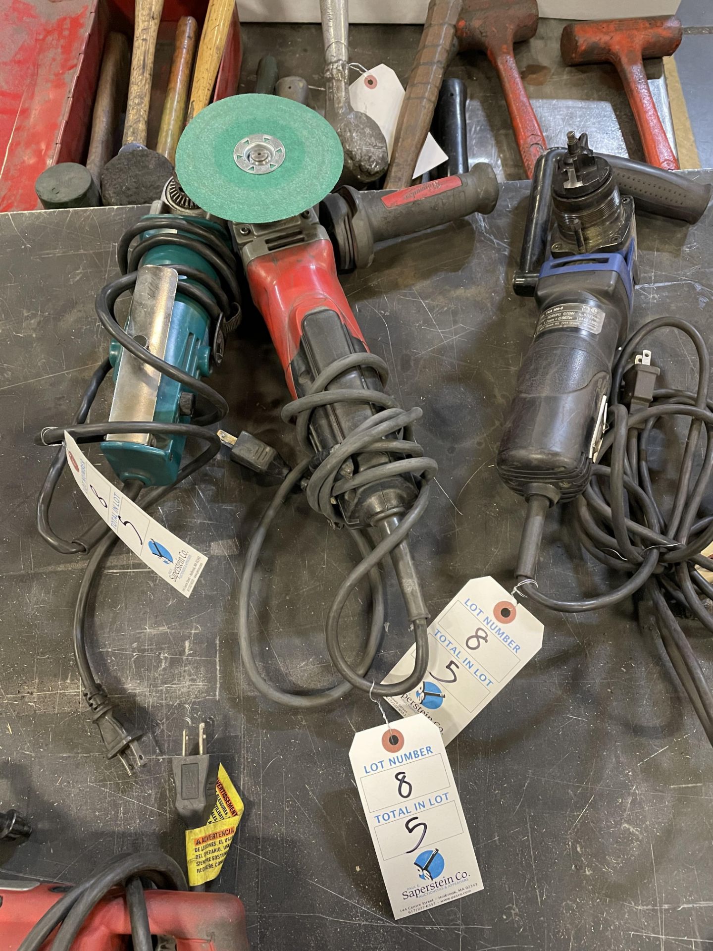 (2) Asst. Corded Power Tools