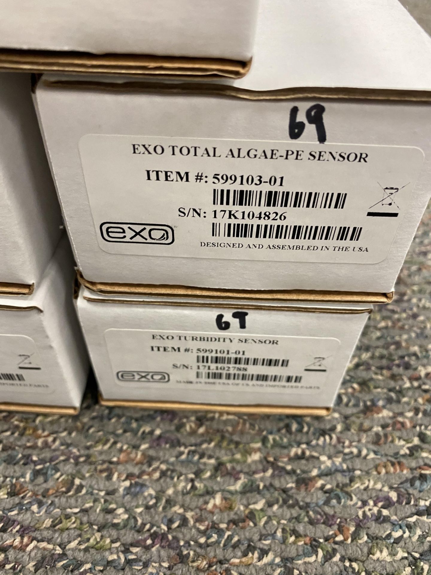 (5) EXO Sensors c/o: EXO pH Guarded Sensor Item # 599701, EXO Total Algae-PE Sensor Item # 599103- - Image 3 of 10