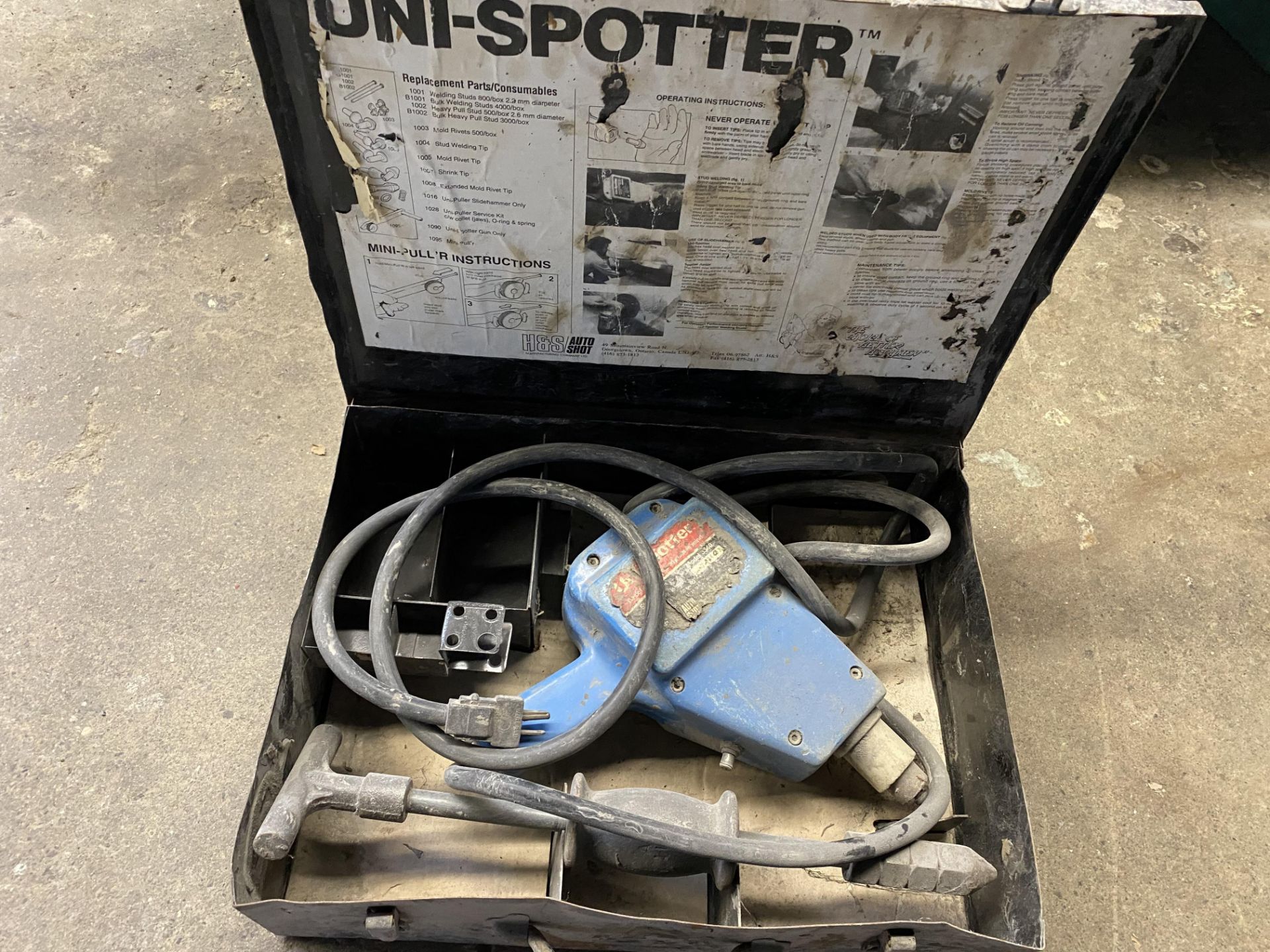 Uni-Spotter Stud Welder/Puller