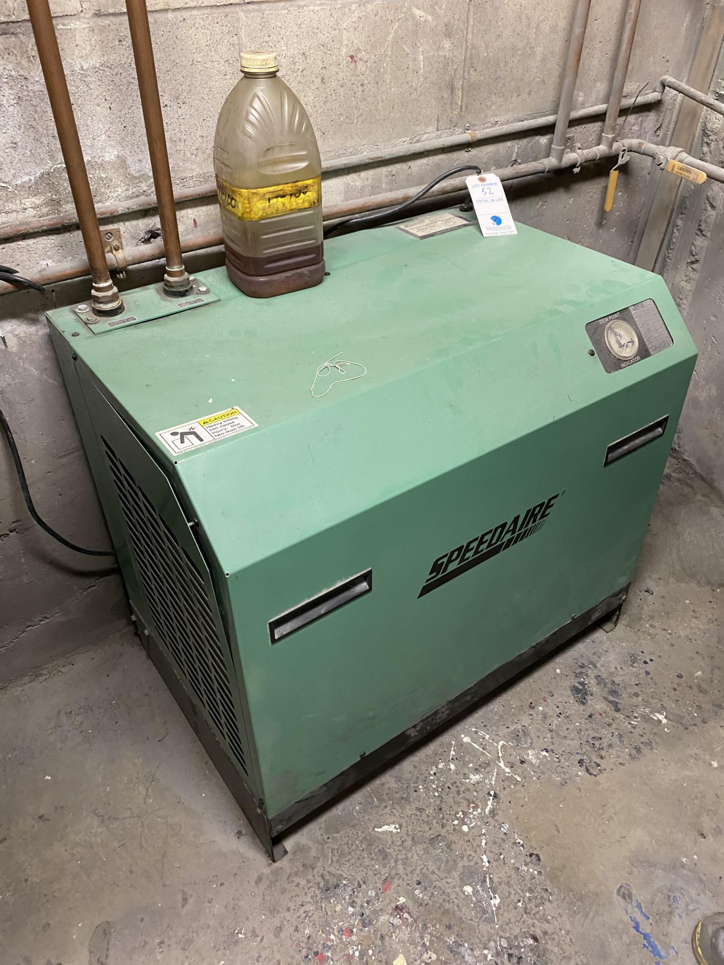 Speedaire #1LYN7 Refrigerated Air Dryer, 110, Single Phase