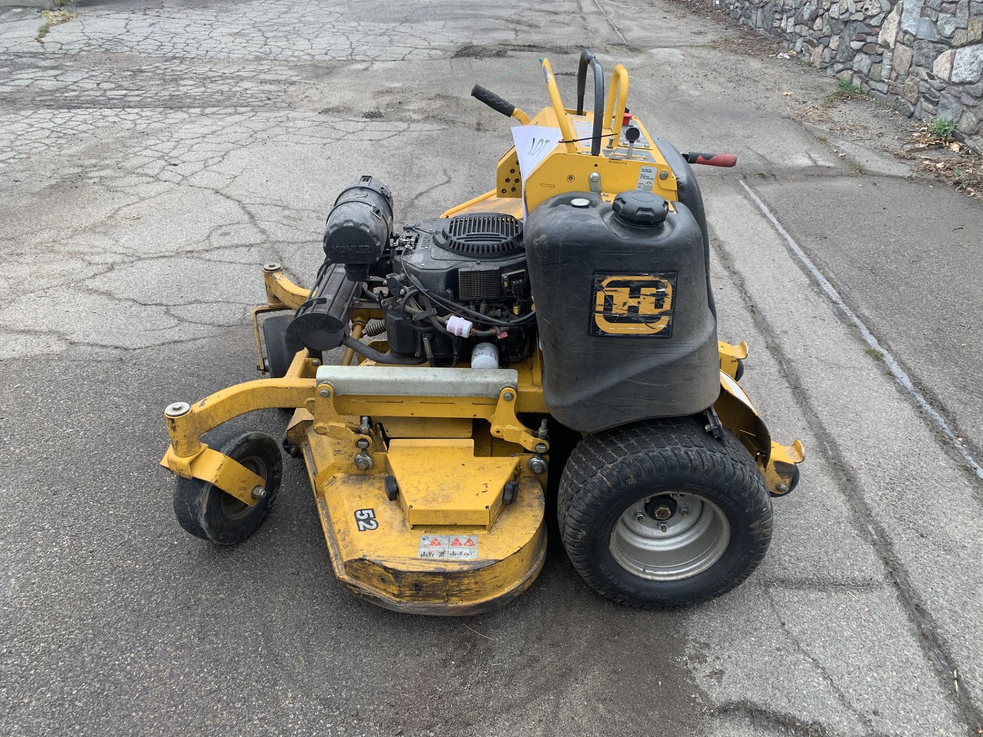 Hustler #935353 Commercial 52" Stander Mower w/ Catcher SN:16057891 Hours: 1799 - Image 2 of 5