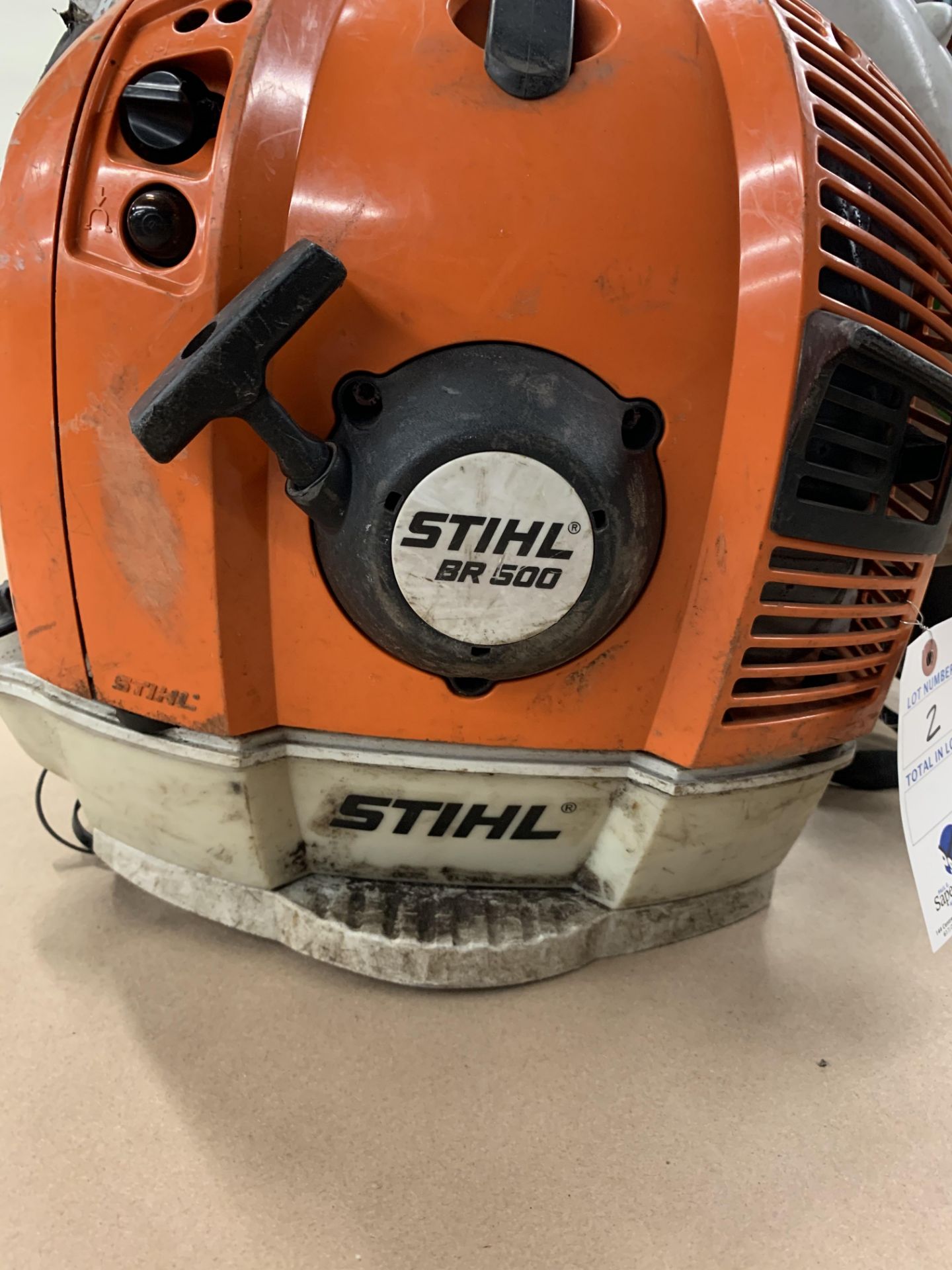 Stihl BR500 Back Pack Blower - Image 2 of 2