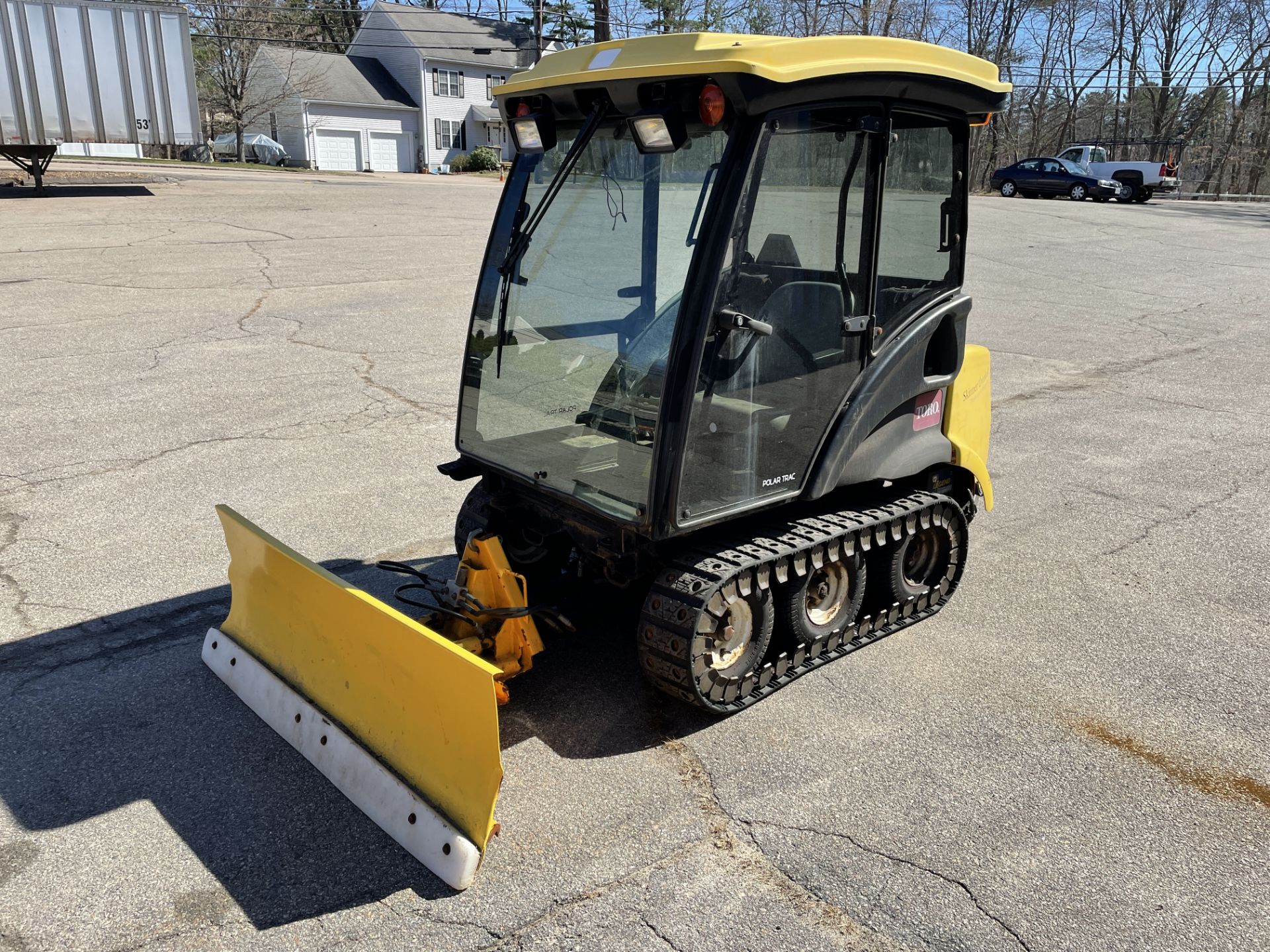 Toro Polar Ground Master 7200/7210 Trac 6 Wheel w/ Tracks w/ 5' Plow #80363 SN: 270000100 Hours: