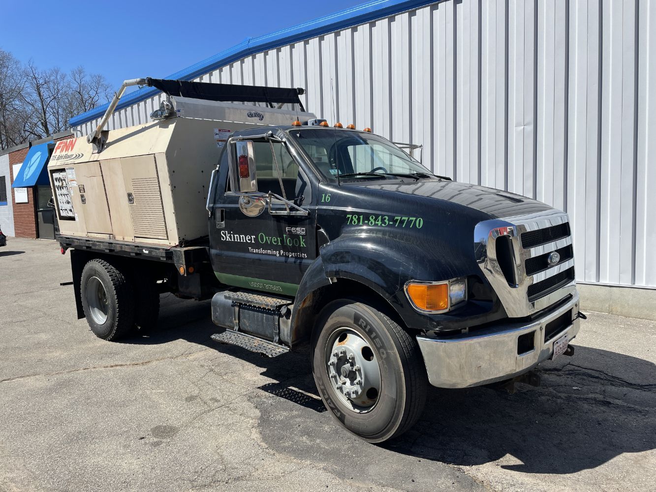 LANDSCAPING - (3) SKID STEERS - BOBCAT UTV -  TRUCKS -  (5) HUSTLER ZERO TURN MOWERS - FINN 705 COMM'L BARK MULCH BLOWER - UTIL TRAILER