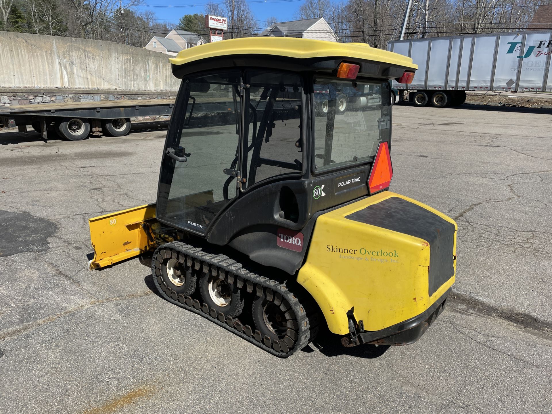 Toro Polar Ground Master 7200/7210 Trac 6 Wheel w/ Tracks w/ 5' Plow #80363 SN: 270000100 Hours: - Image 6 of 8