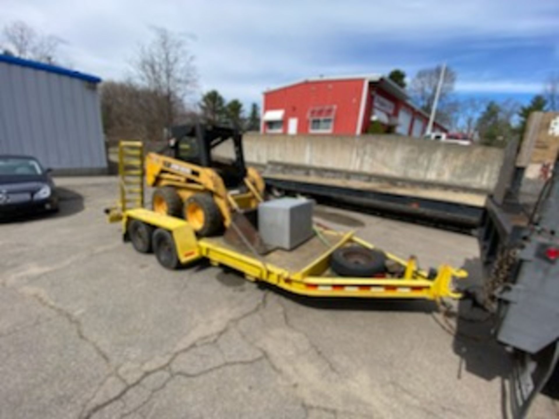 16' Tandem Axle Wood Deck Utility Trailer w/Ramps - Full Description to Come - Image 2 of 4