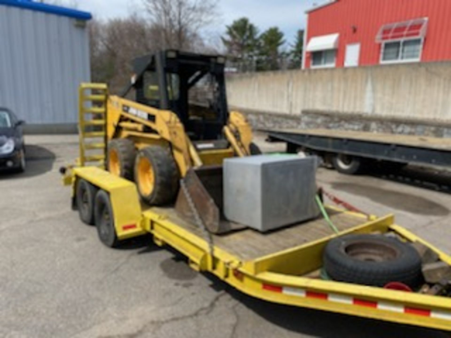 16' Tandem Axle Wood Deck Utility Trailer w/Ramps - Full Description to Come