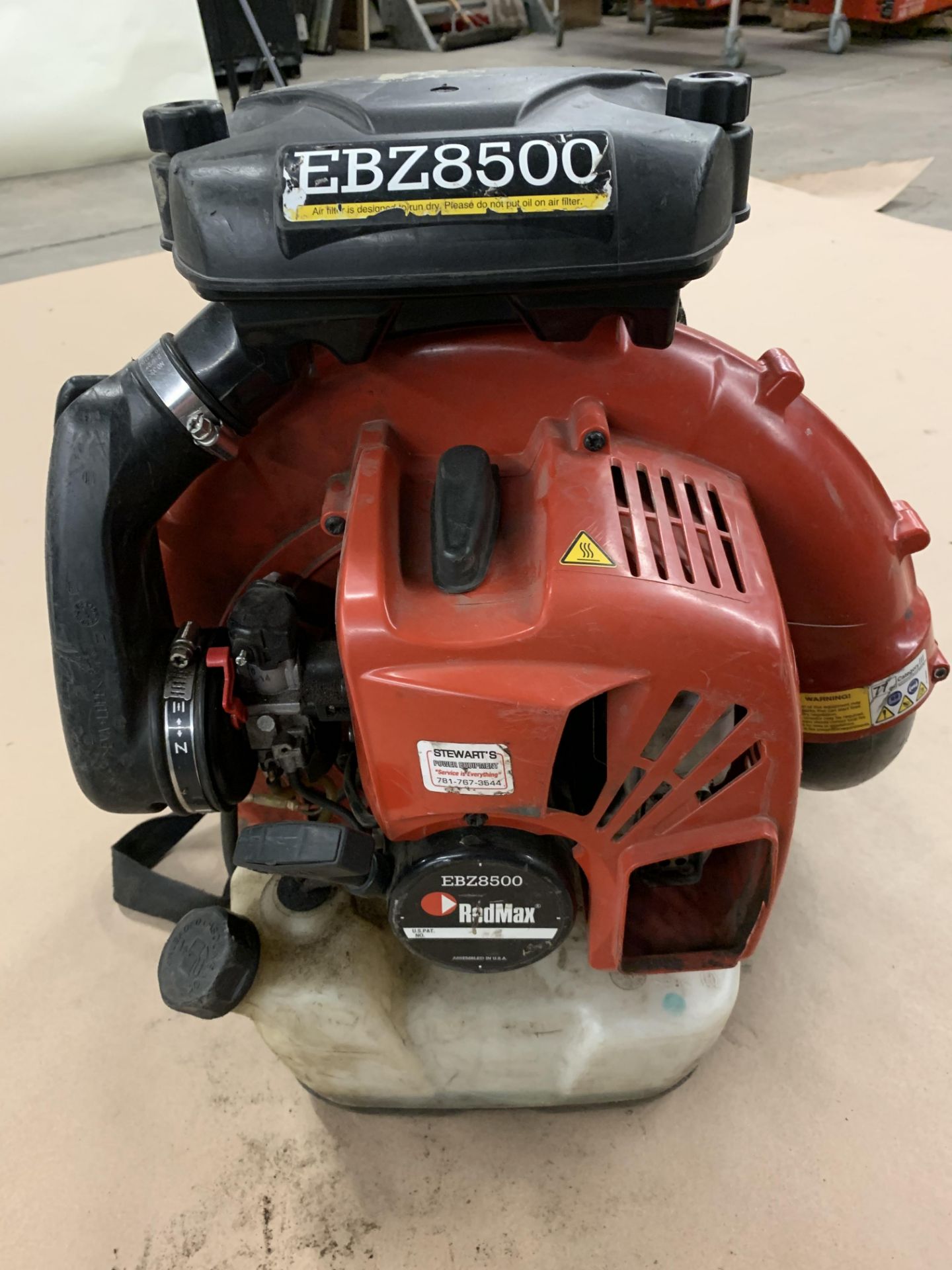 Redmax EBZ8500 Back Pack Blower - Image 2 of 2