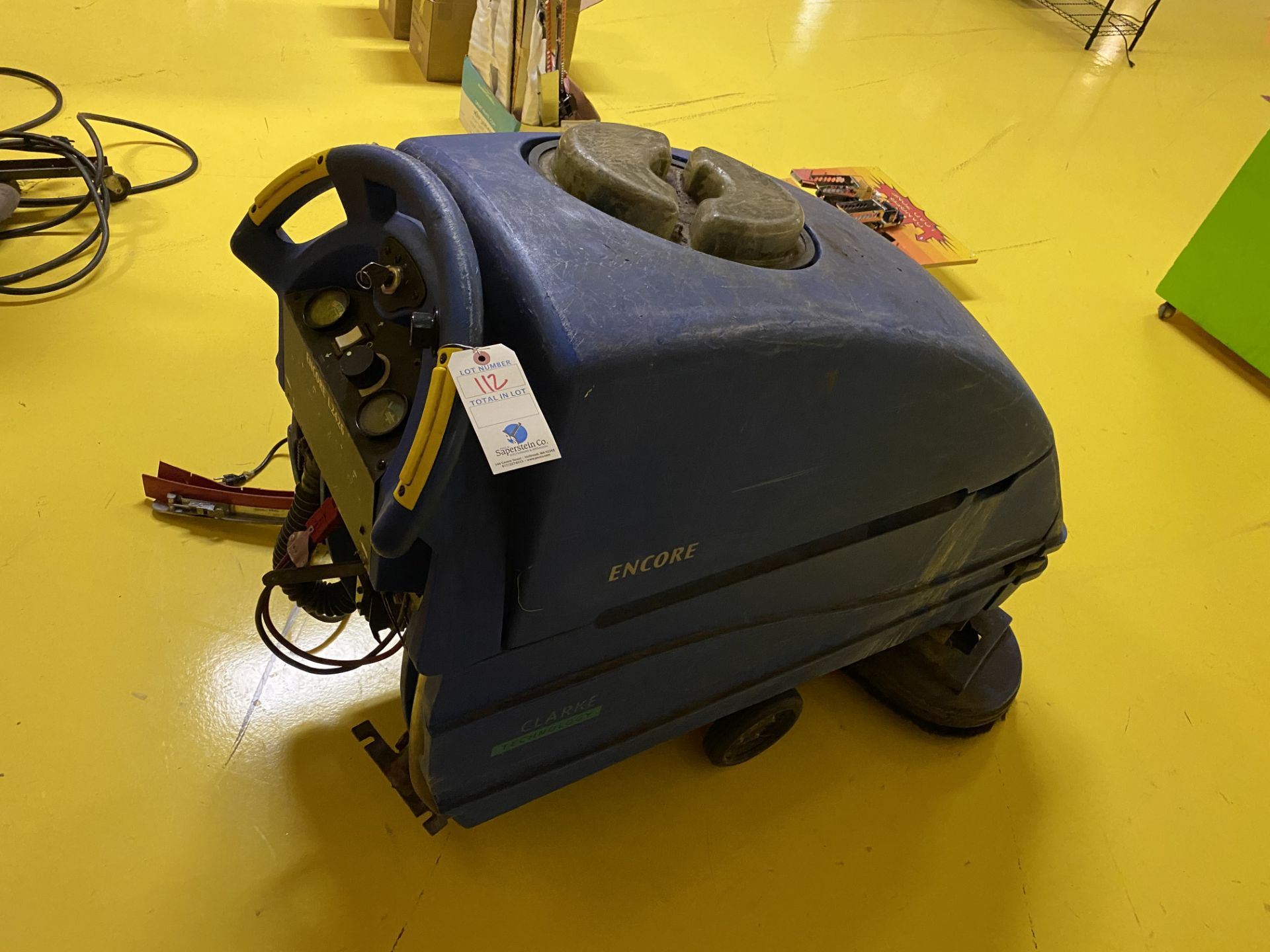 Clarke Encore #L2426 Variable Speed Walk Behind Electric Floor Machine w/Charger