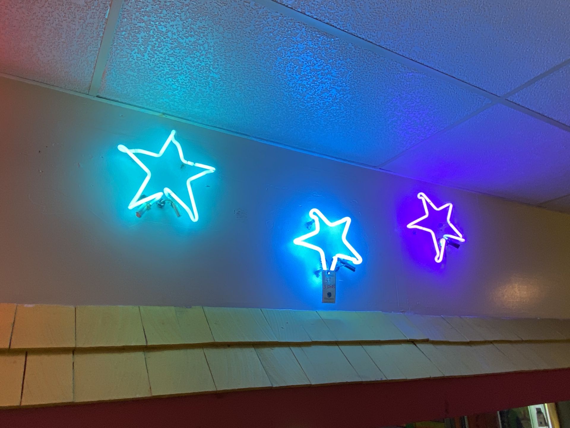 (3) Neon Stars