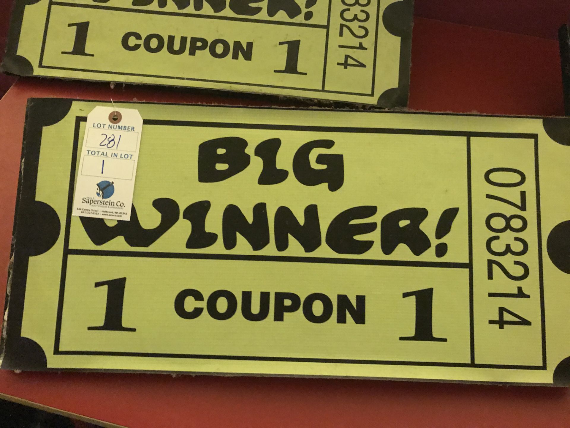 Wall Mount Big Winner Coupon